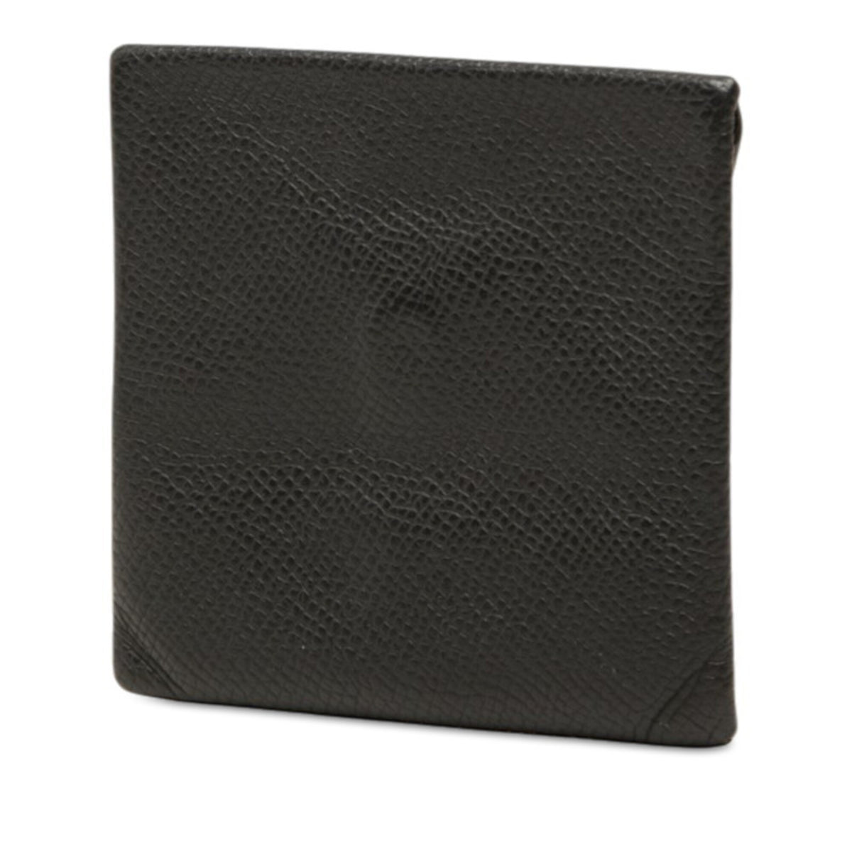 Hermes Black Epsom Leather Coin Purse/Coin Case (Pre-Owned)