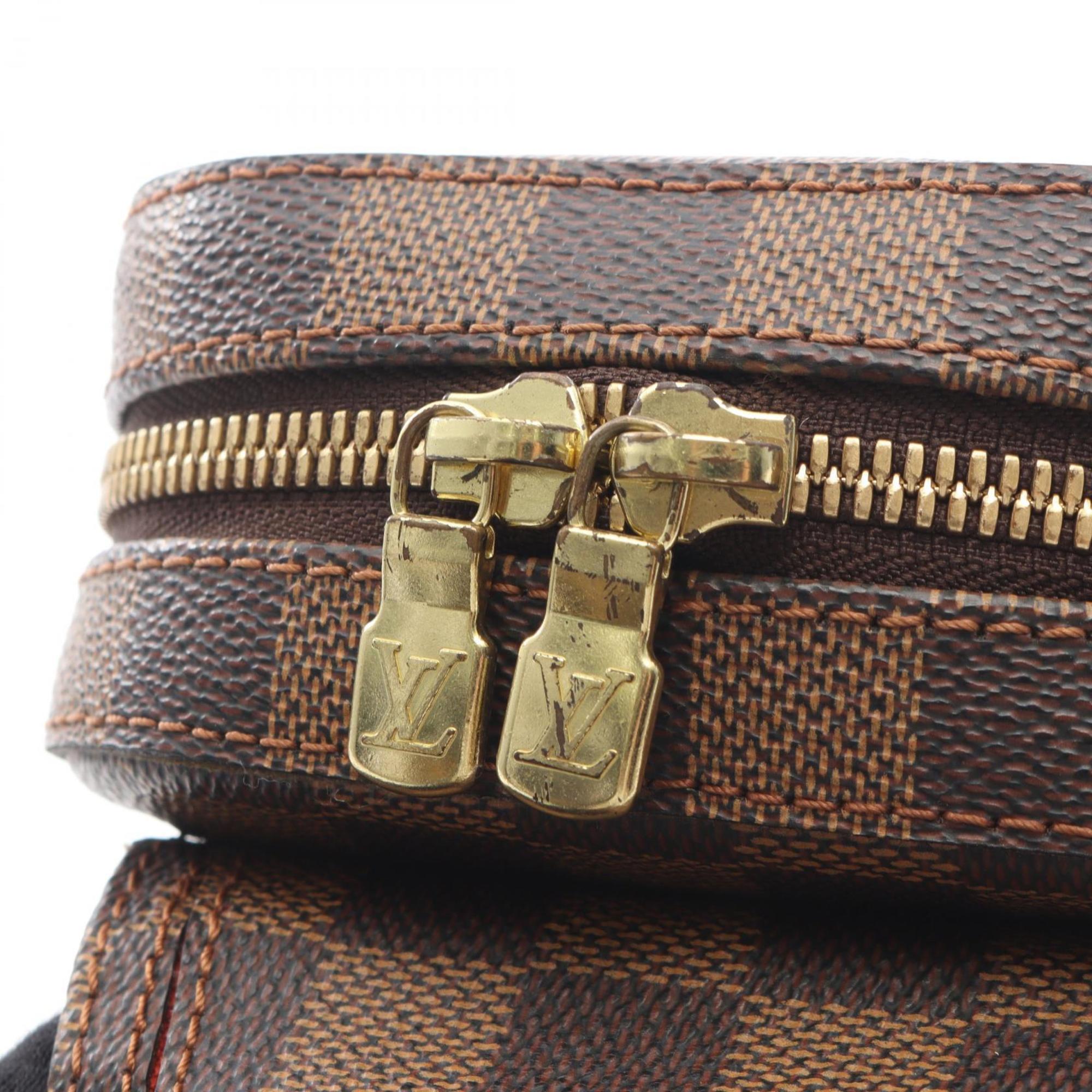 Louis Vuitton Brown Damier Canvas Ebene Coated Canvas Fanny Pack Handbag (Pre-Owned)