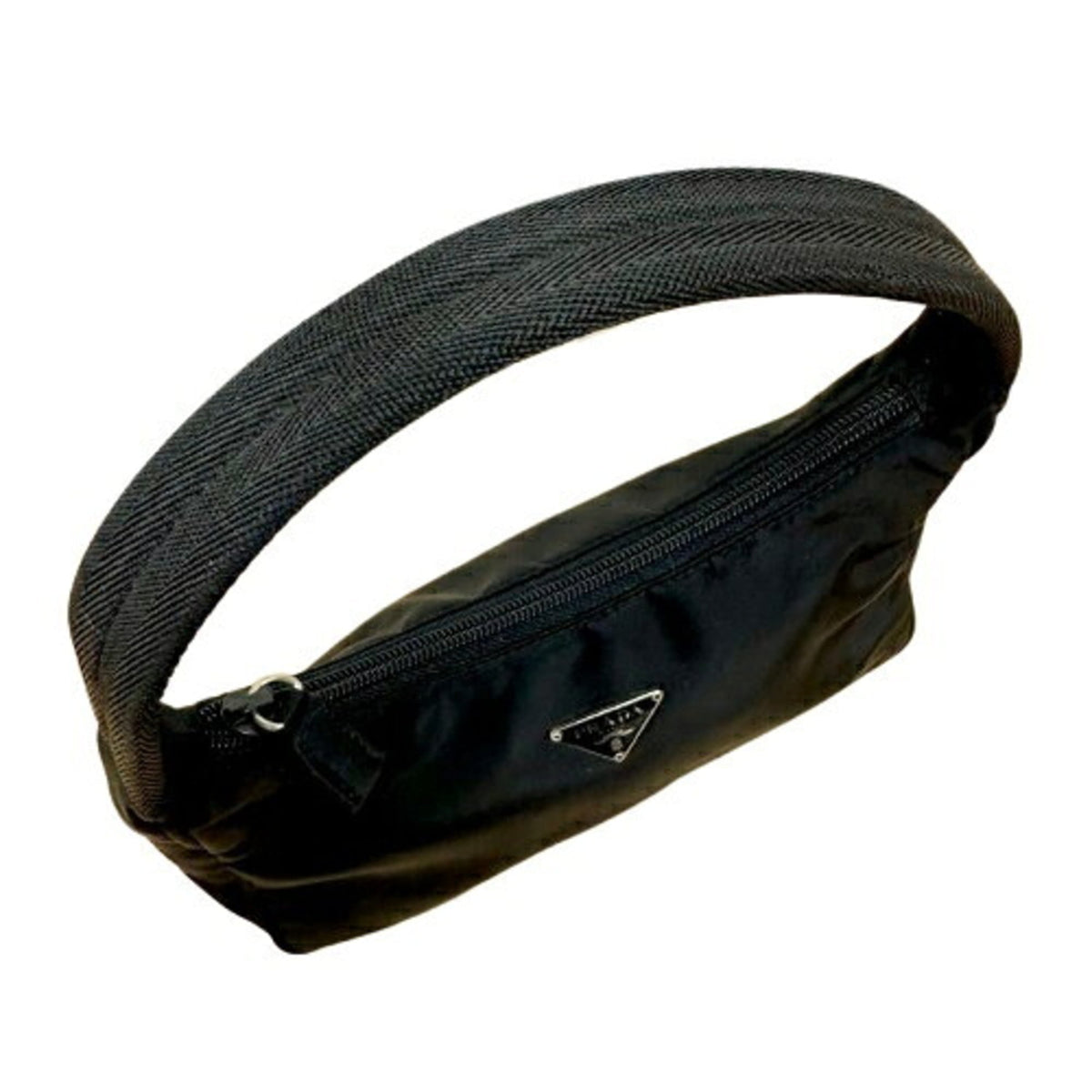 Prada Black Nylon Handbag (Pre-Owned)