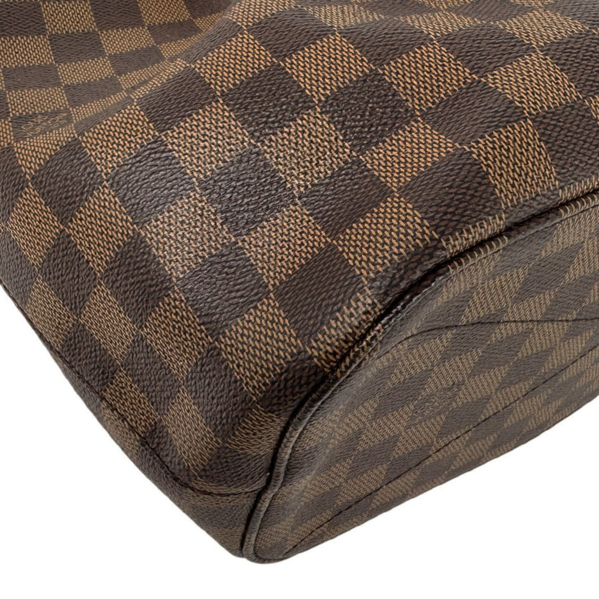 Louis Vuitton Damier Canvas Ebene Damier Canvas Handbag Shoulder Bag (Pre-Owned)
