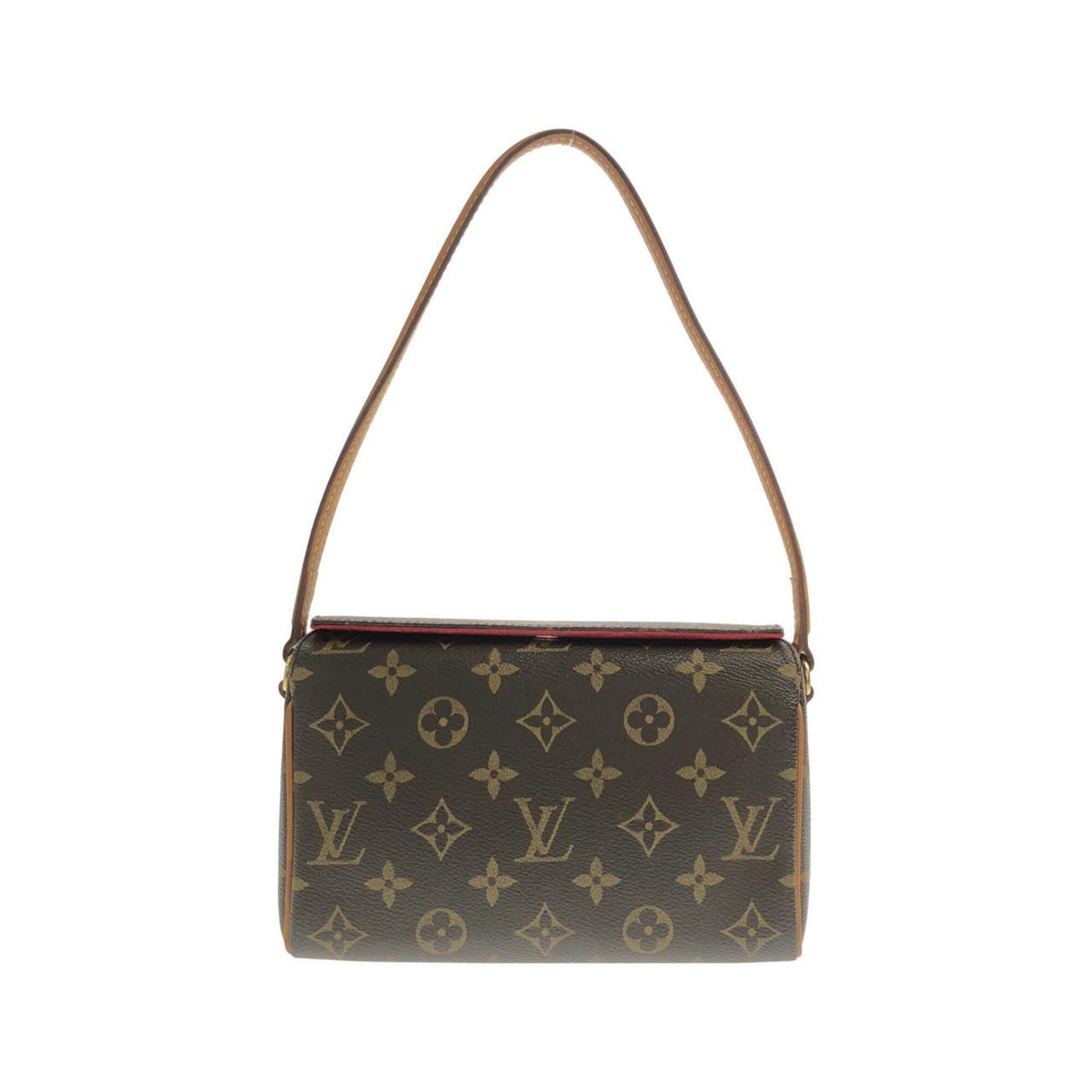 Louis Vuitton Marron Monogram Coated Canvas Handbag (Pre-Owned)