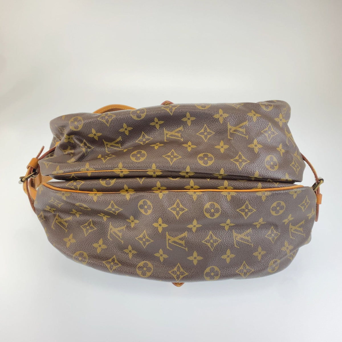 Louis Vuitton Monogram Brown Pvc Leather Messenger Bag Shoulder Bag (Pre-Owned)