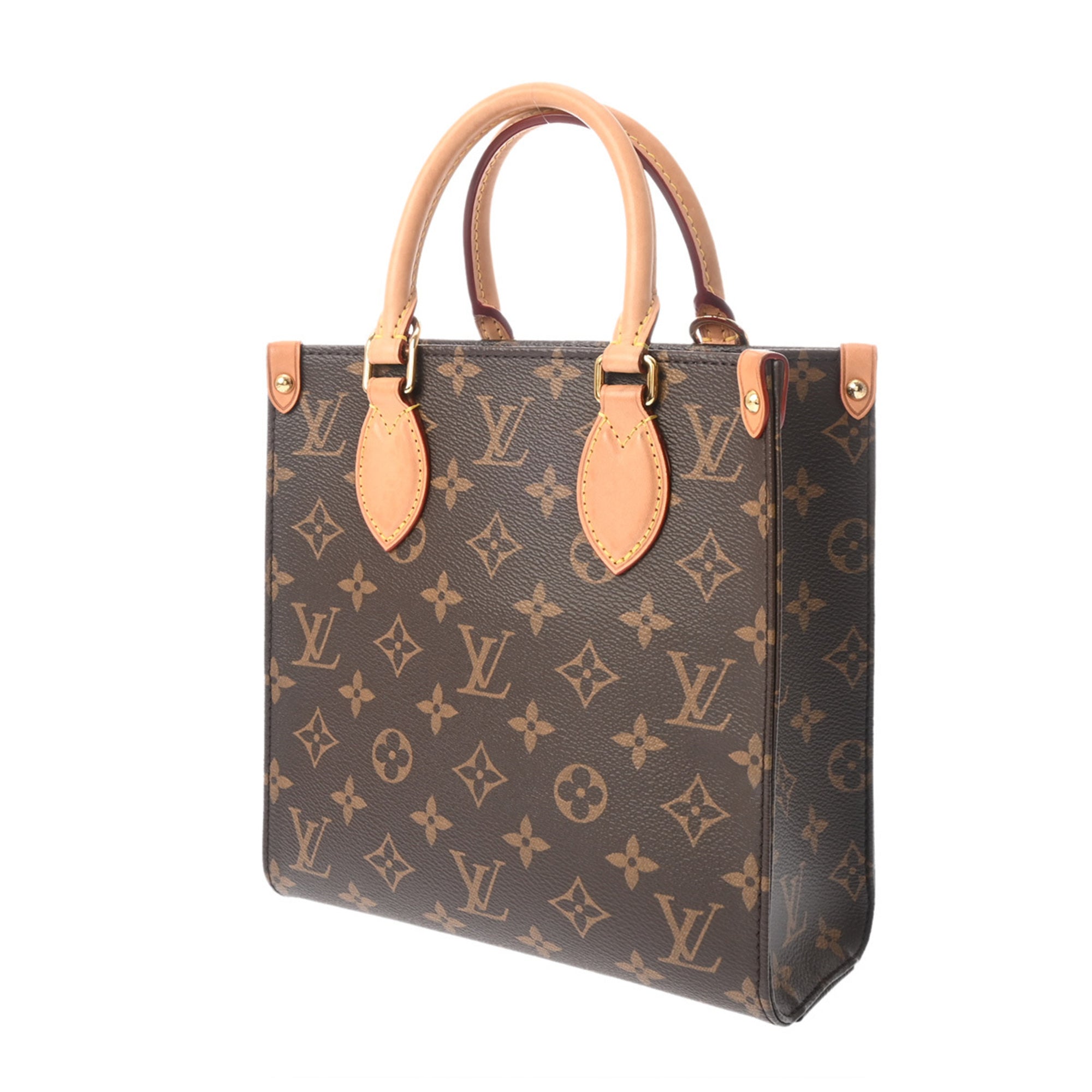 Louis Vuitton Brown Monogram Canvas Tote Bag (Pre-Owned)