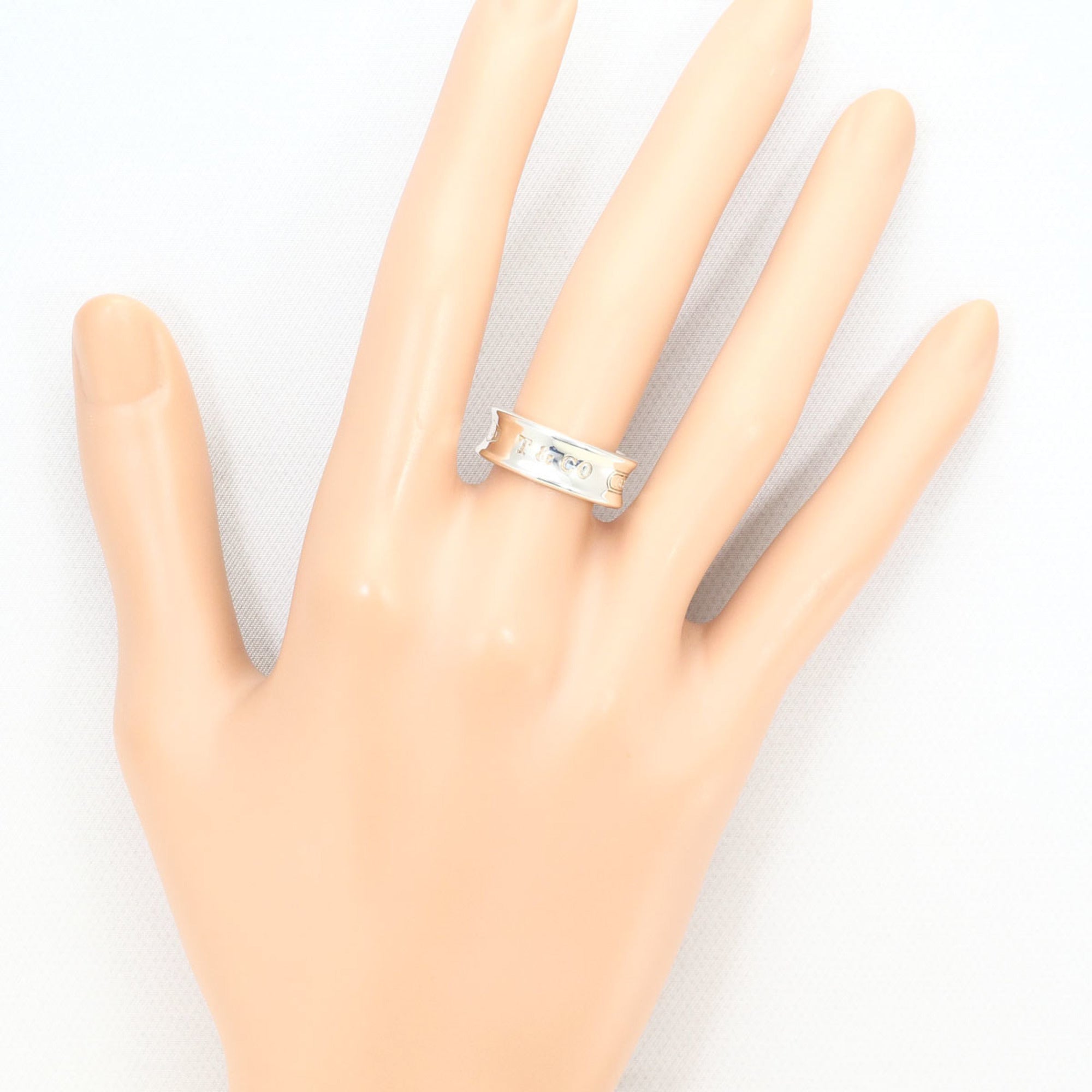 Tiffany 1837 Silver 925 Band Ring (Pre-Owned)
