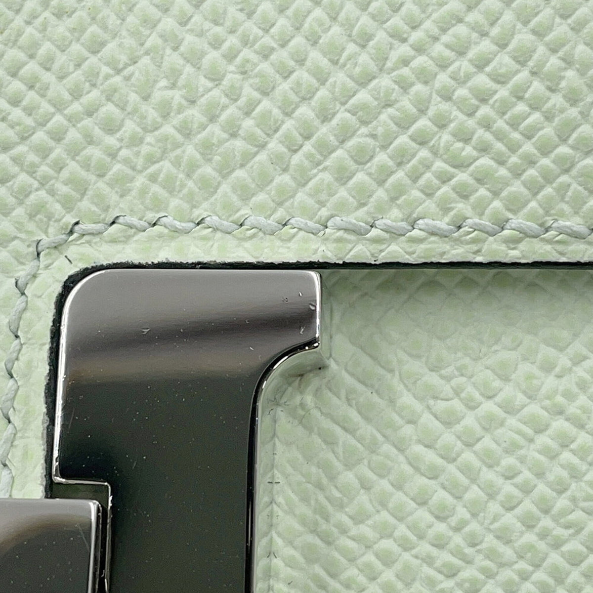 Hermes Light Green Vert Epsom Leather Handbag Shoulder Bag (Pre-Owned)