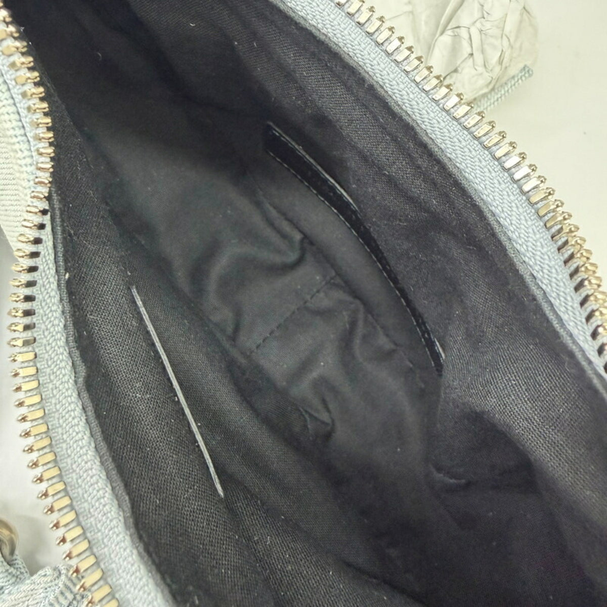 Balenciaga Blue Denim Shoulder Bag (Pre-Owned)