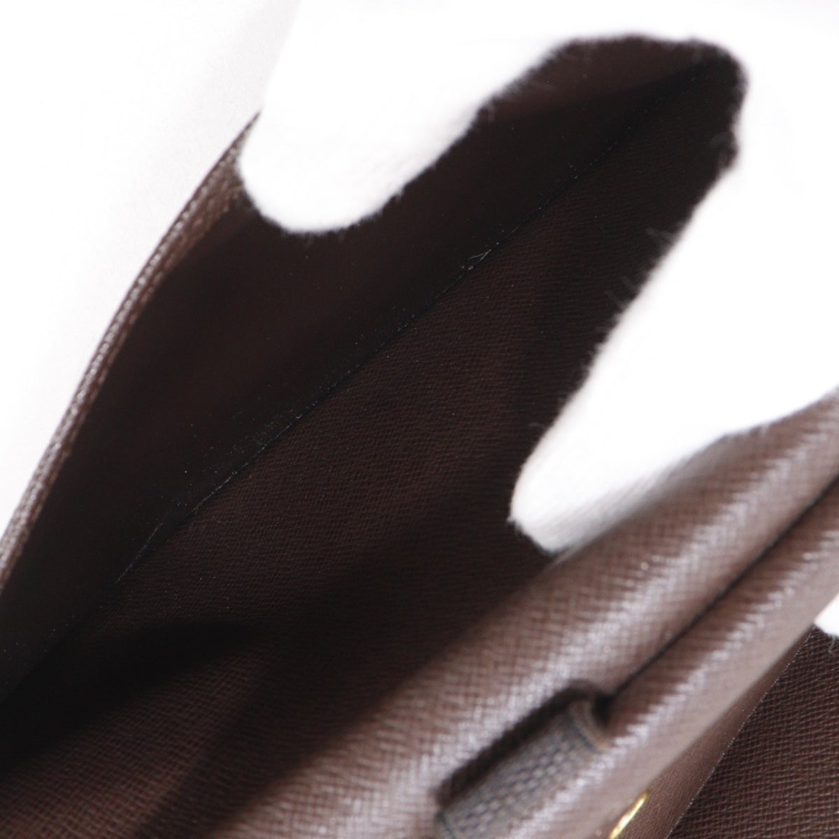 Louis Vuitton Brown Damier Canvas Long Wallet (Bi-Fold) (Pre-Owned)