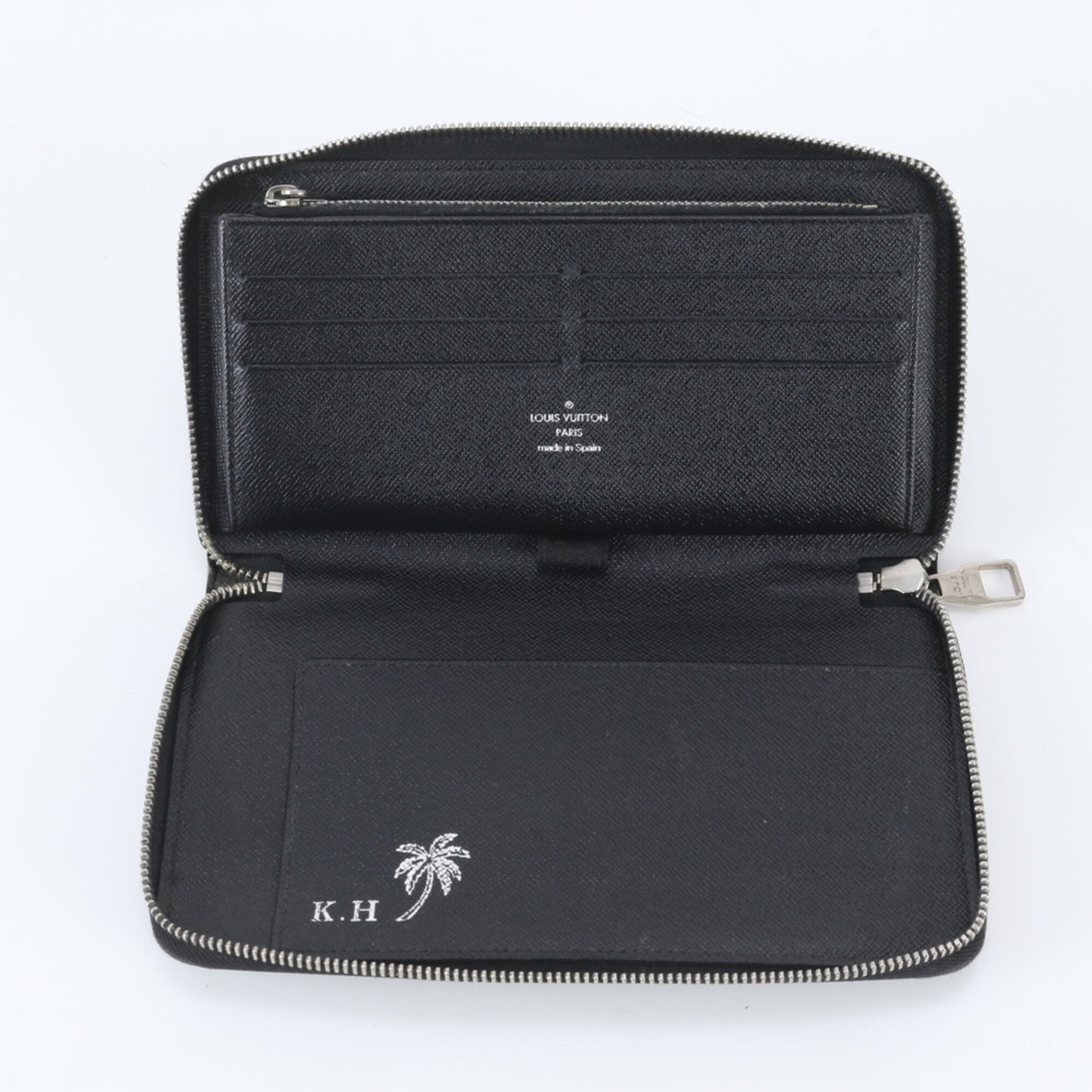 Louis Vuitton Leather Coated Canvas Coin Purse/Coin Case (Pre-Owned)