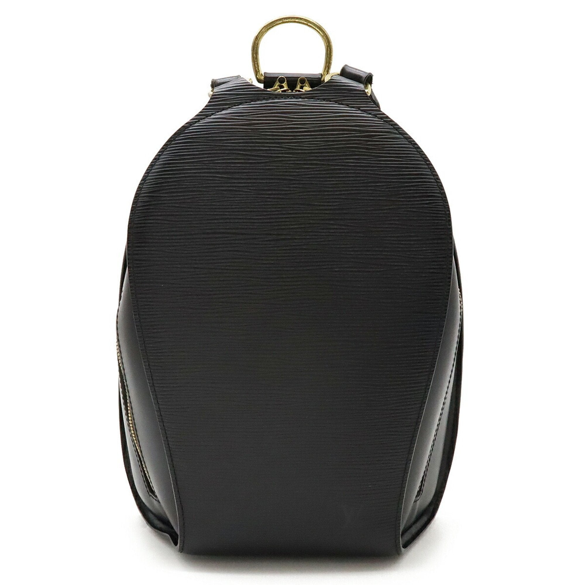 Louis Vuitton Noir Epi Leather Backpack Shoulder Bag (Pre-Owned)
