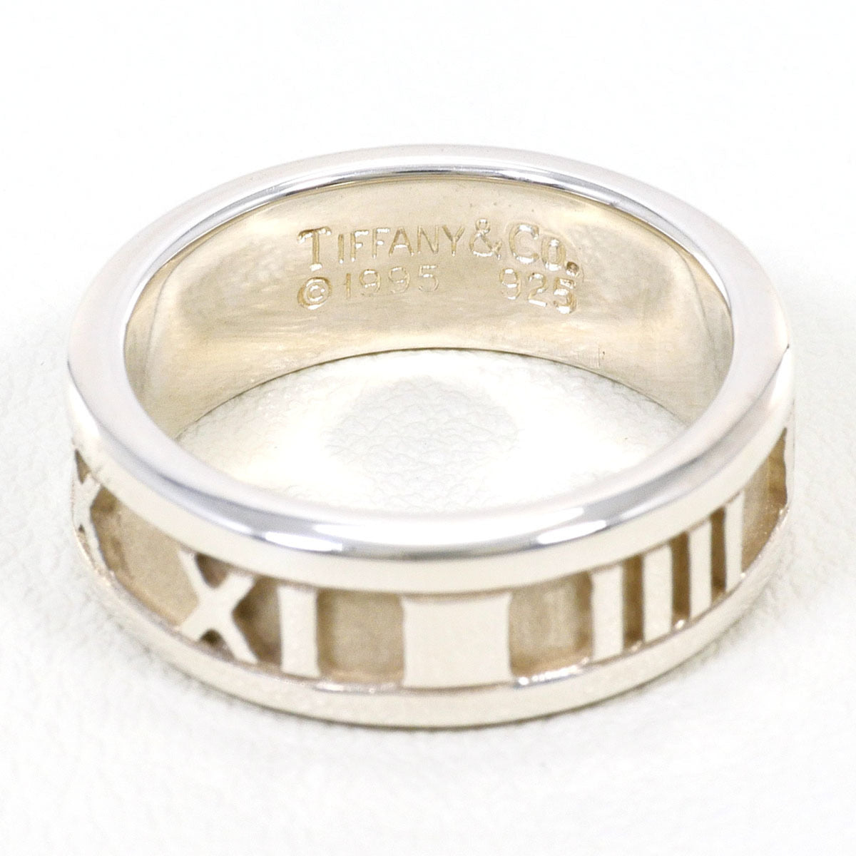 Tiffany Silver 925 Band Ring (Pre-Owned)