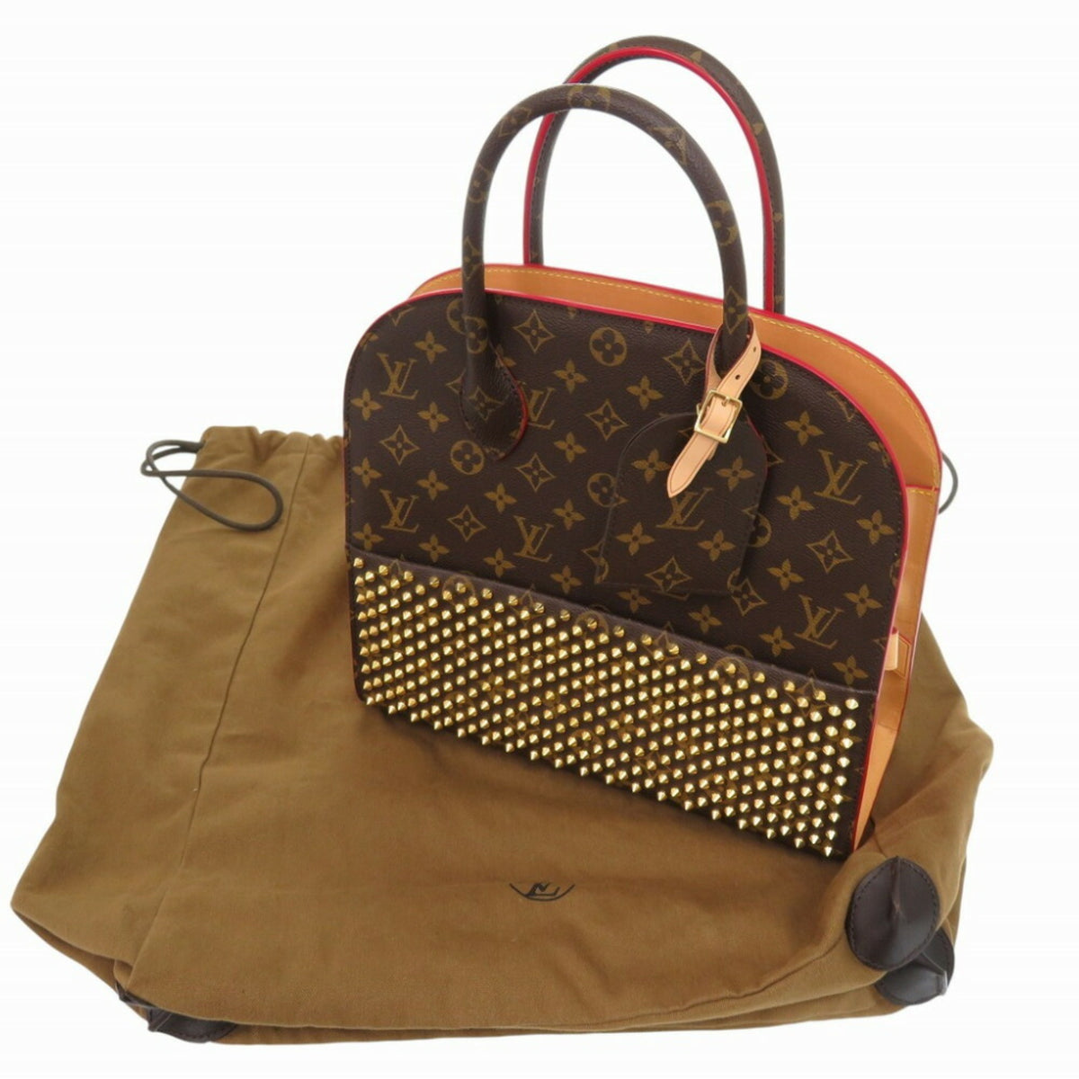 Louis Vuitton Brown Monogram Monogram Leather Handbag (Pre-Owned)