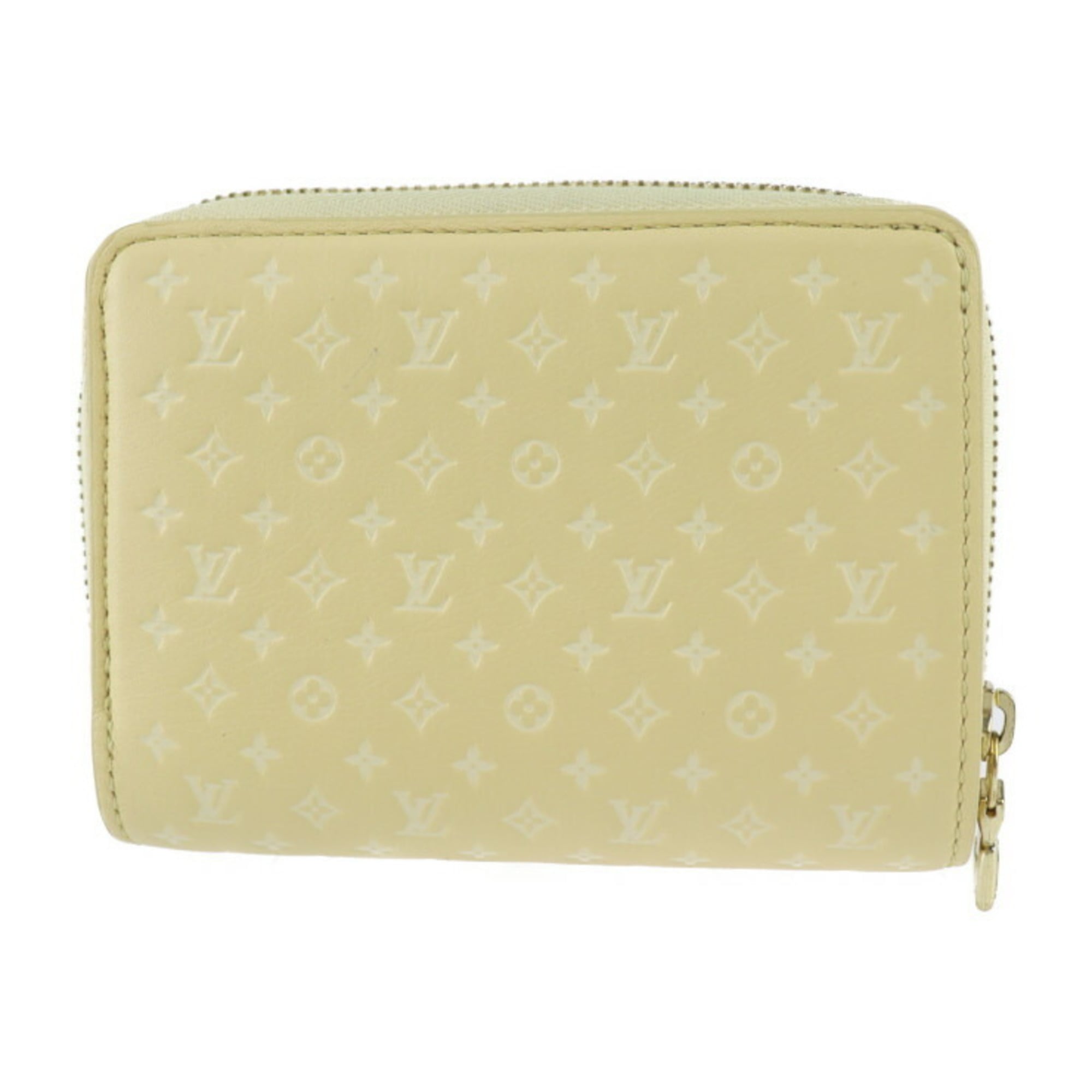 Louis Vuitton Monogram Jaune Monogram Yellow Monogram Leather Wallet (Bi-Fold) (Pre-Owned)