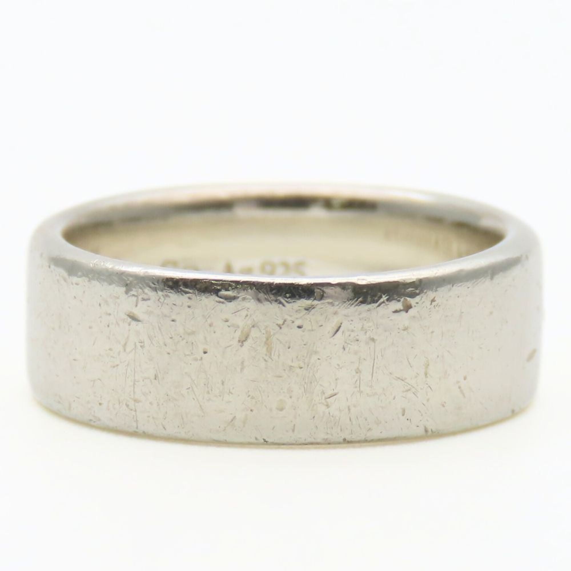 Tiffany Silver Silver 925 Band Ring (Pre-Owned)