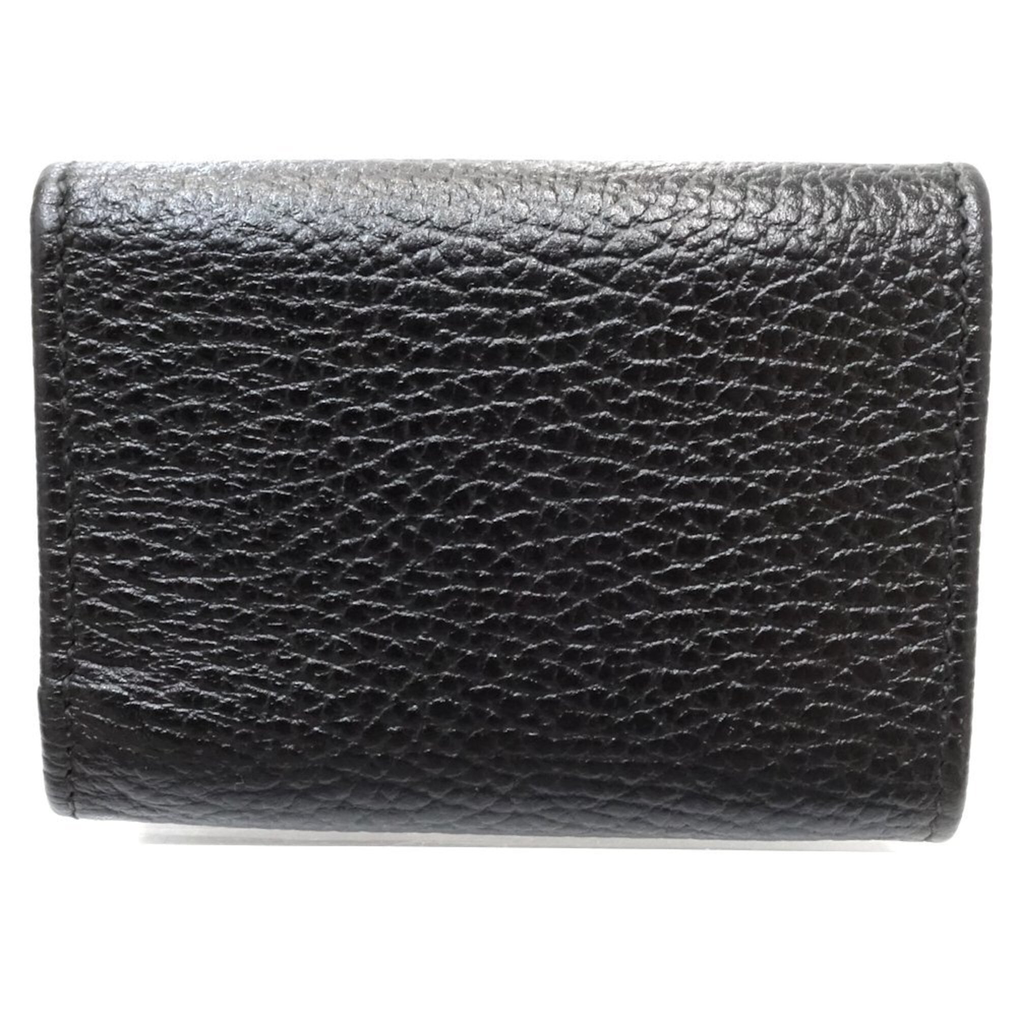 Gucci Black Leather Wallet (Tri-Fold) (Pre-Owned)