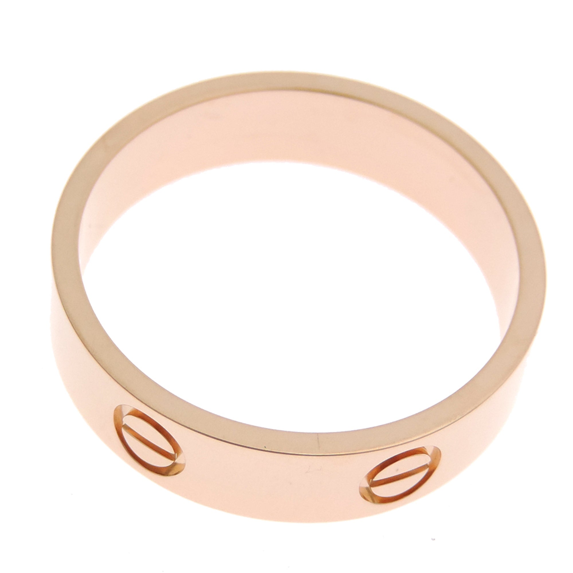 Cartier Pink Gold (18K) Band Ring (Pre-Owned)