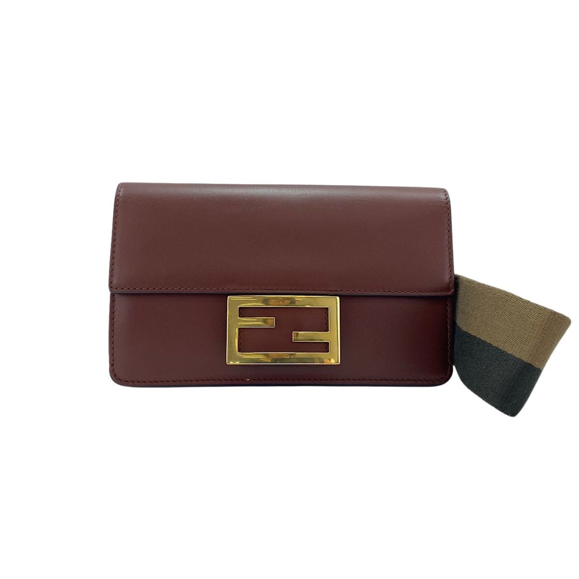 Fendi Brown Shoulder Bag (Pre-Owned)