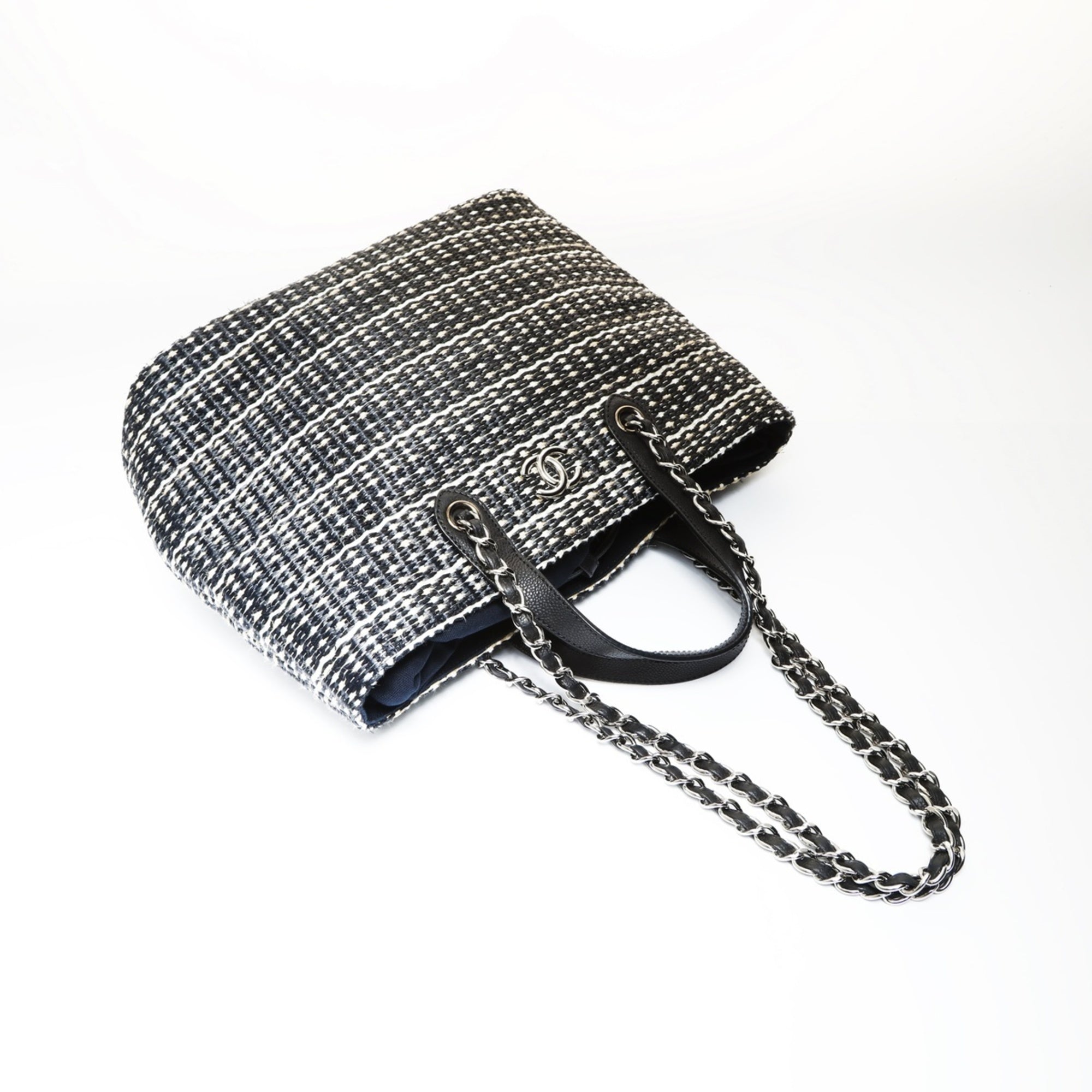 Chanel Black Handbag Tote Bag (Pre-Owned)