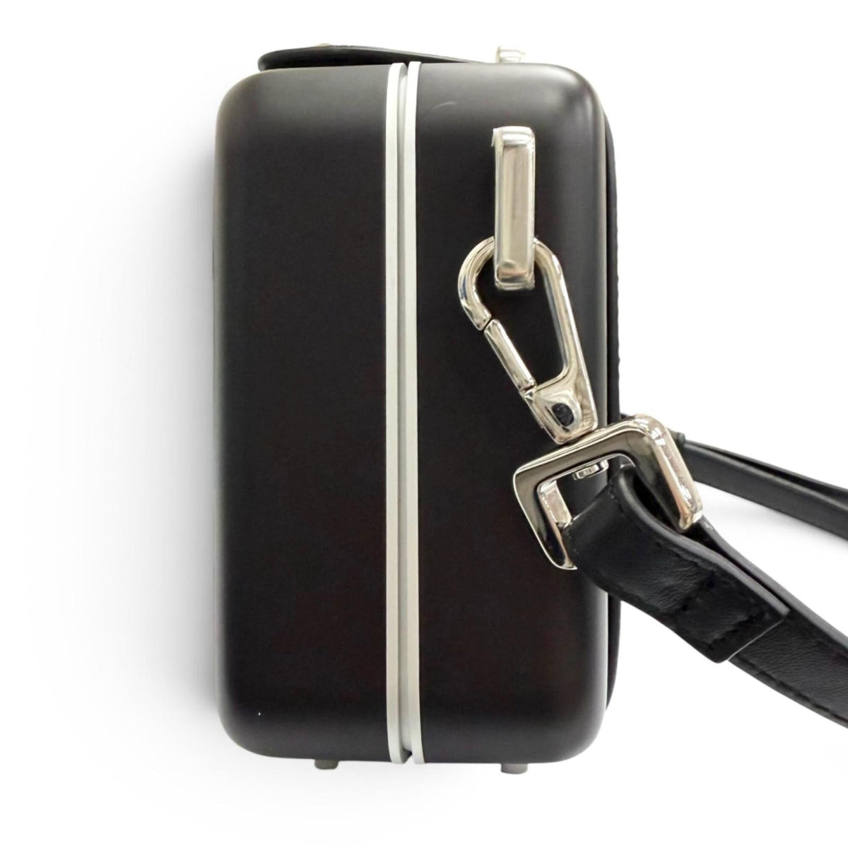 Rimowa Black Aluminum Leather Shoulder Bag (Pre-Owned)