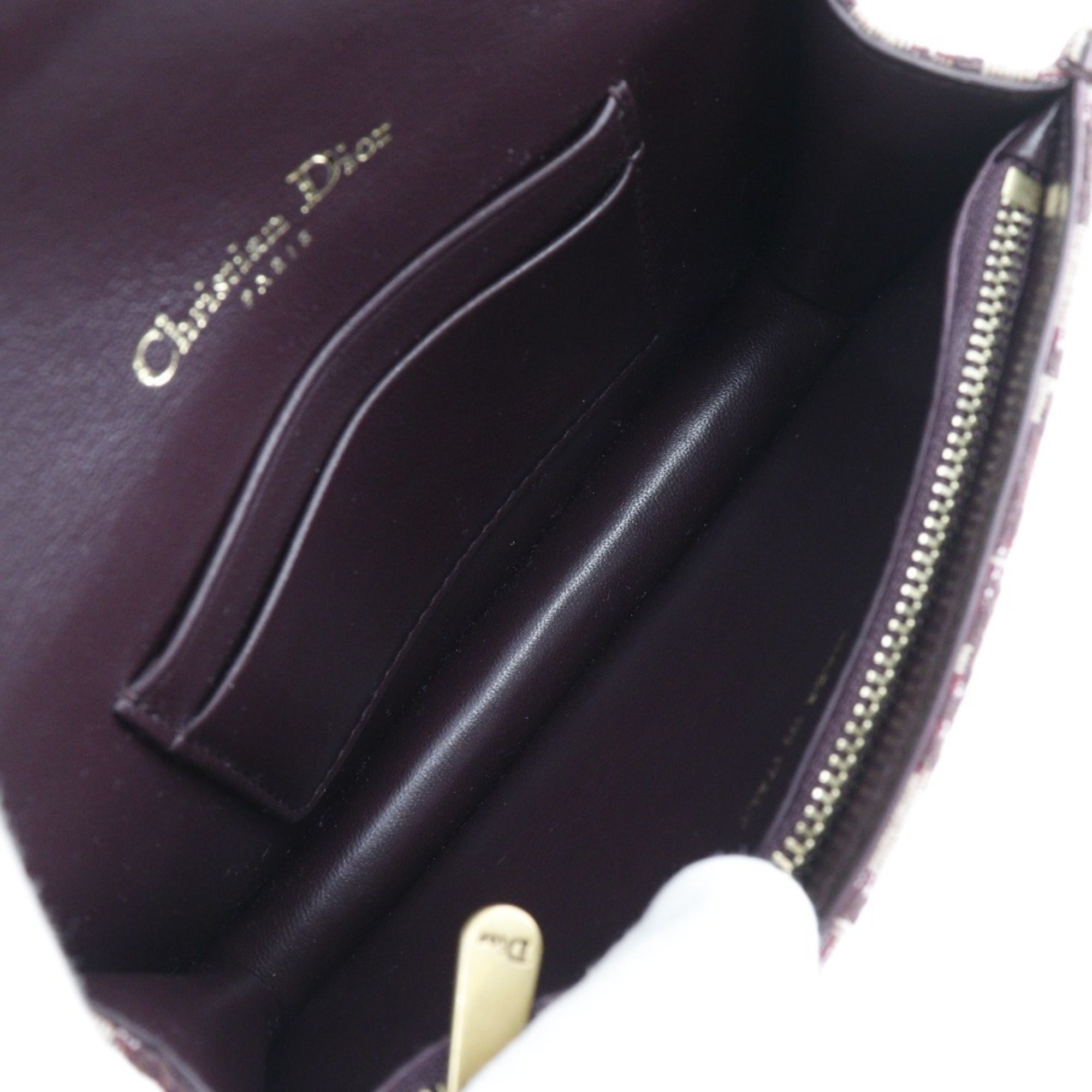 Christian Dior Bordeaux Canvas Fanny Pack (Pre-Owned)