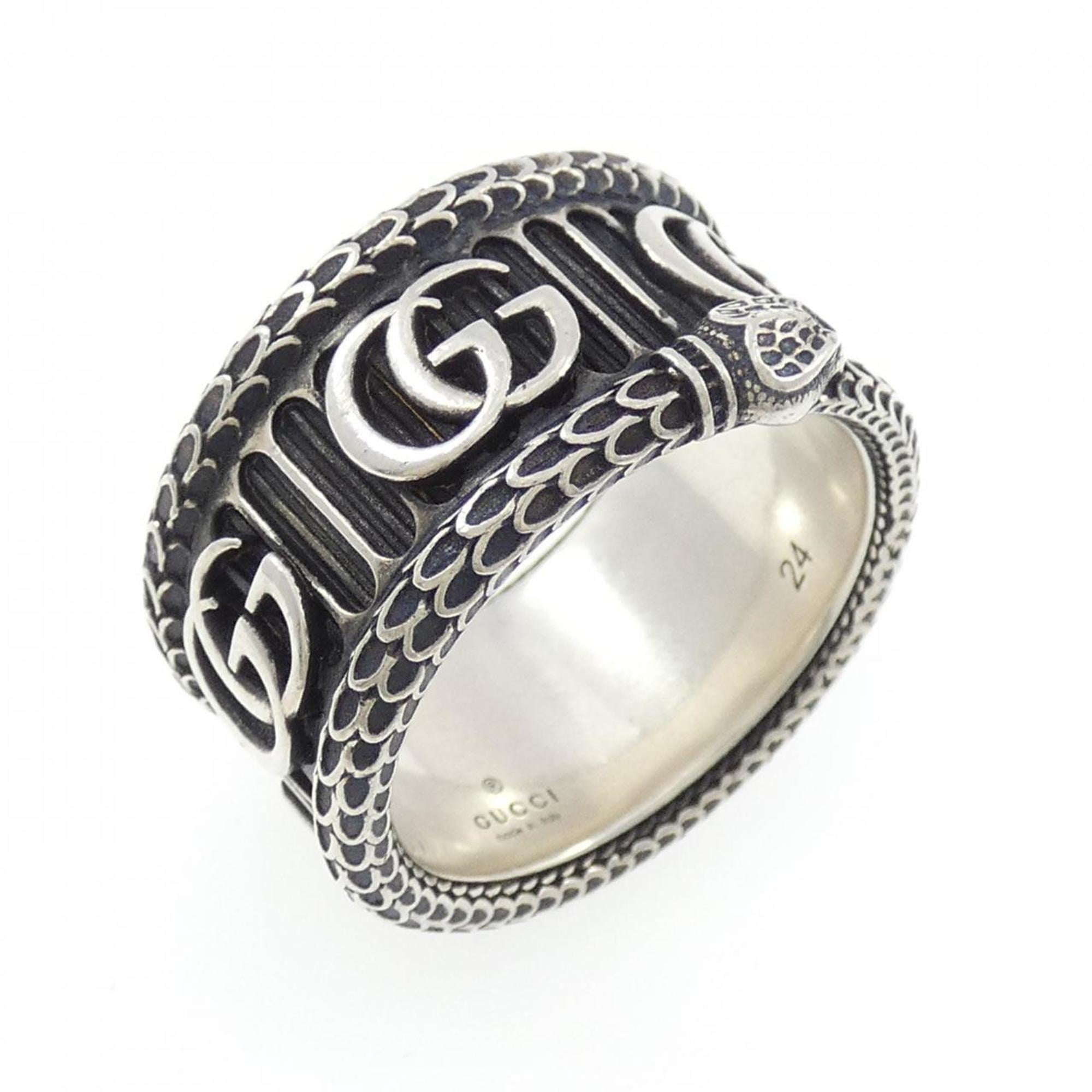 Gucci Silver 925 Band Ring (Pre-Owned)
