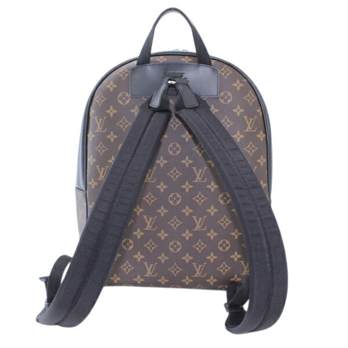 Louis Vuitton Monogram Macassar Black Brown Monogram Leather Backpack (Pre-Owned)