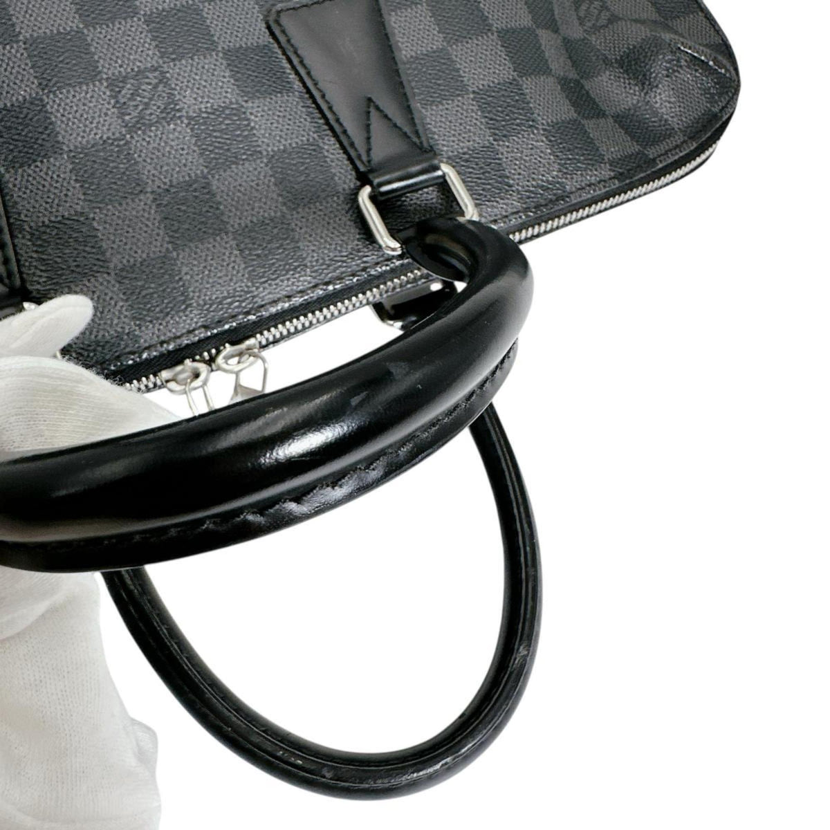 Louis Vuitton Black Damier Graphite Briefcase (Pre-Owned)