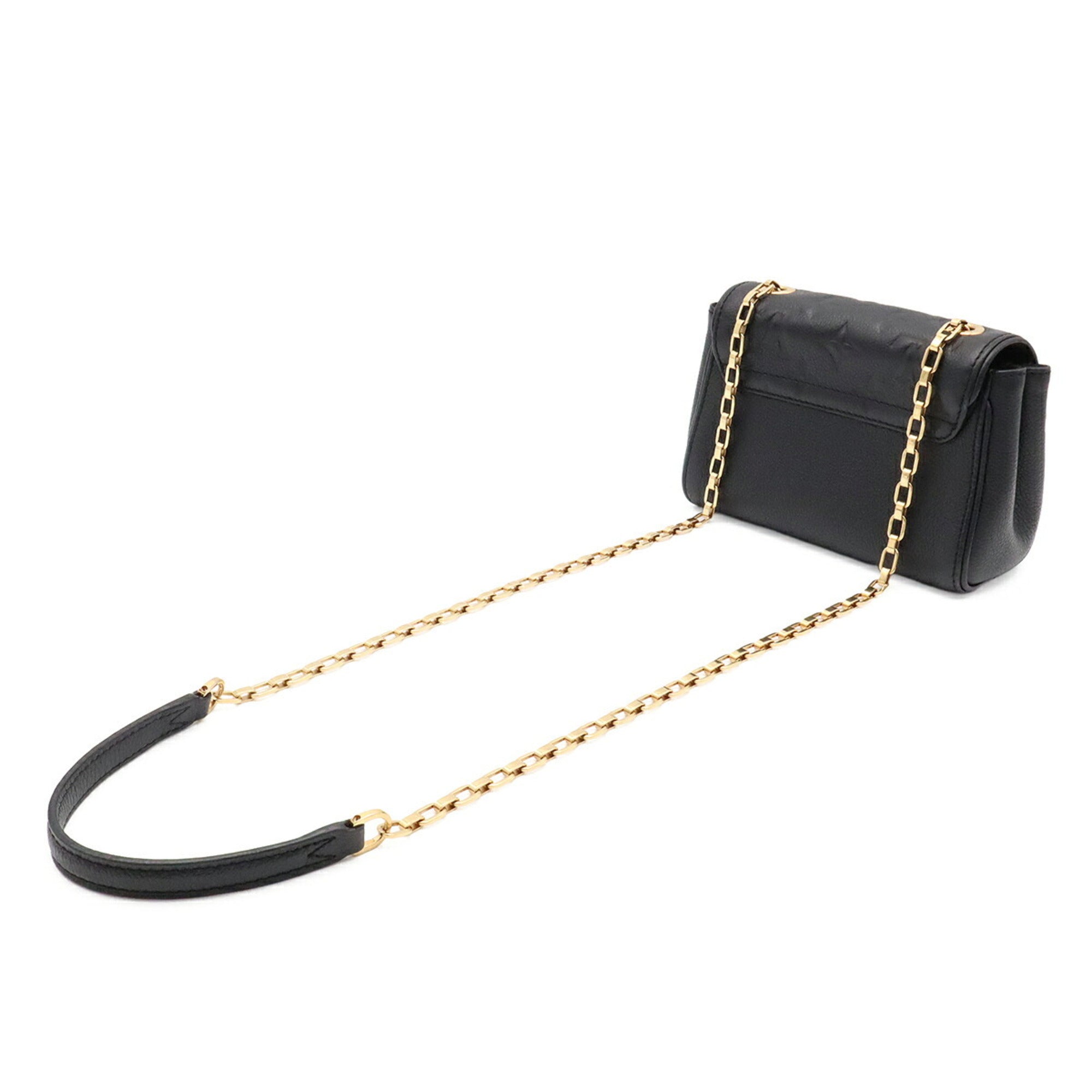 Louis Vuitton Monogram Empreinte Black Noir Monogram Empreinte Shoulder Bag (Pre-Owned)
