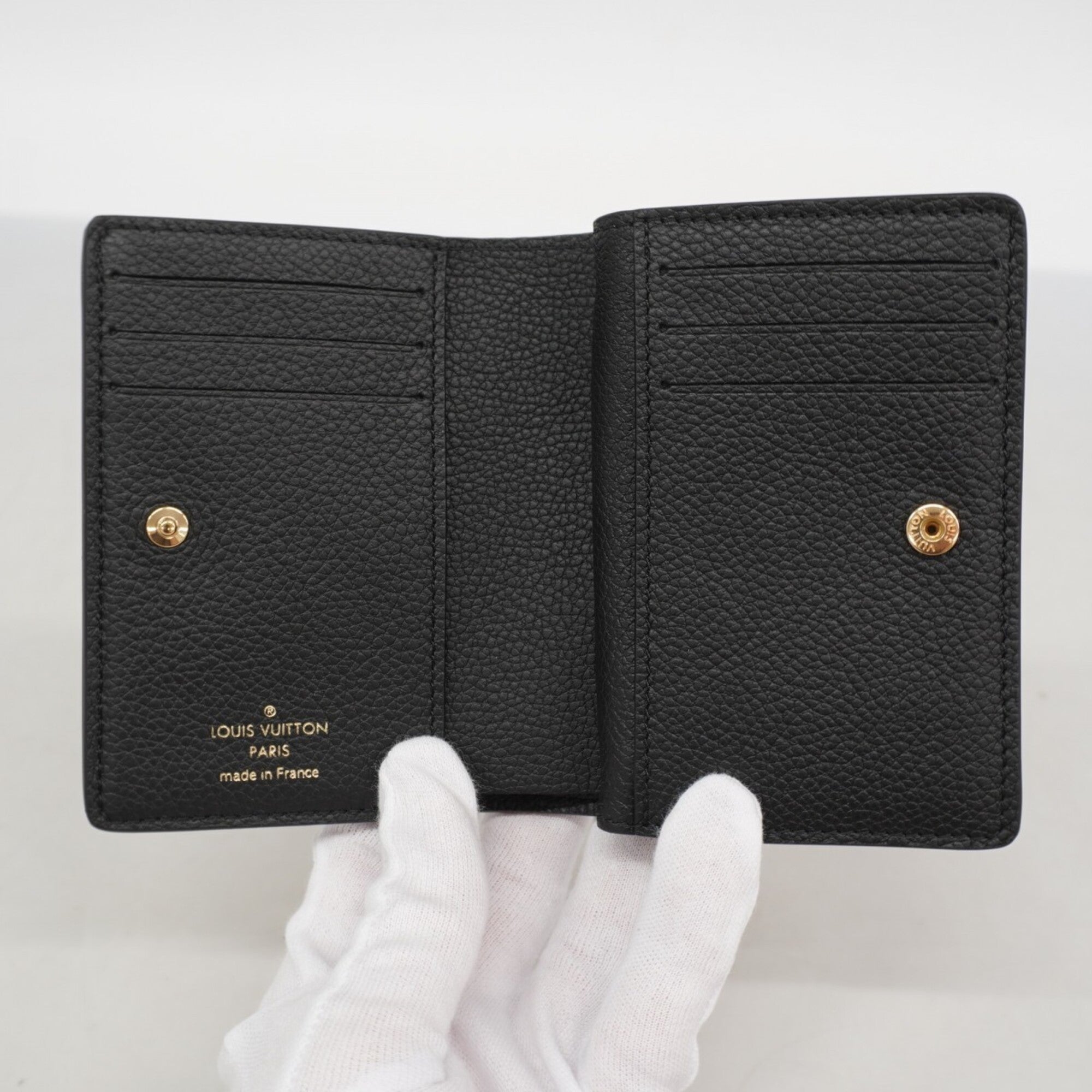 Louis Vuitton Noir Wallet (Bi-Fold) (Pre-Owned)