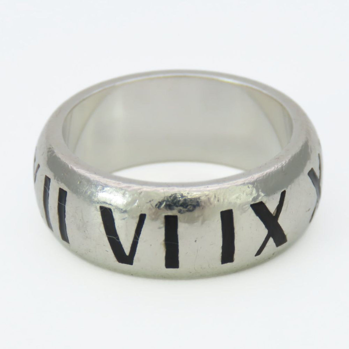 Tiffany Silver Silver 925 Band Ring (Pre-Owned)