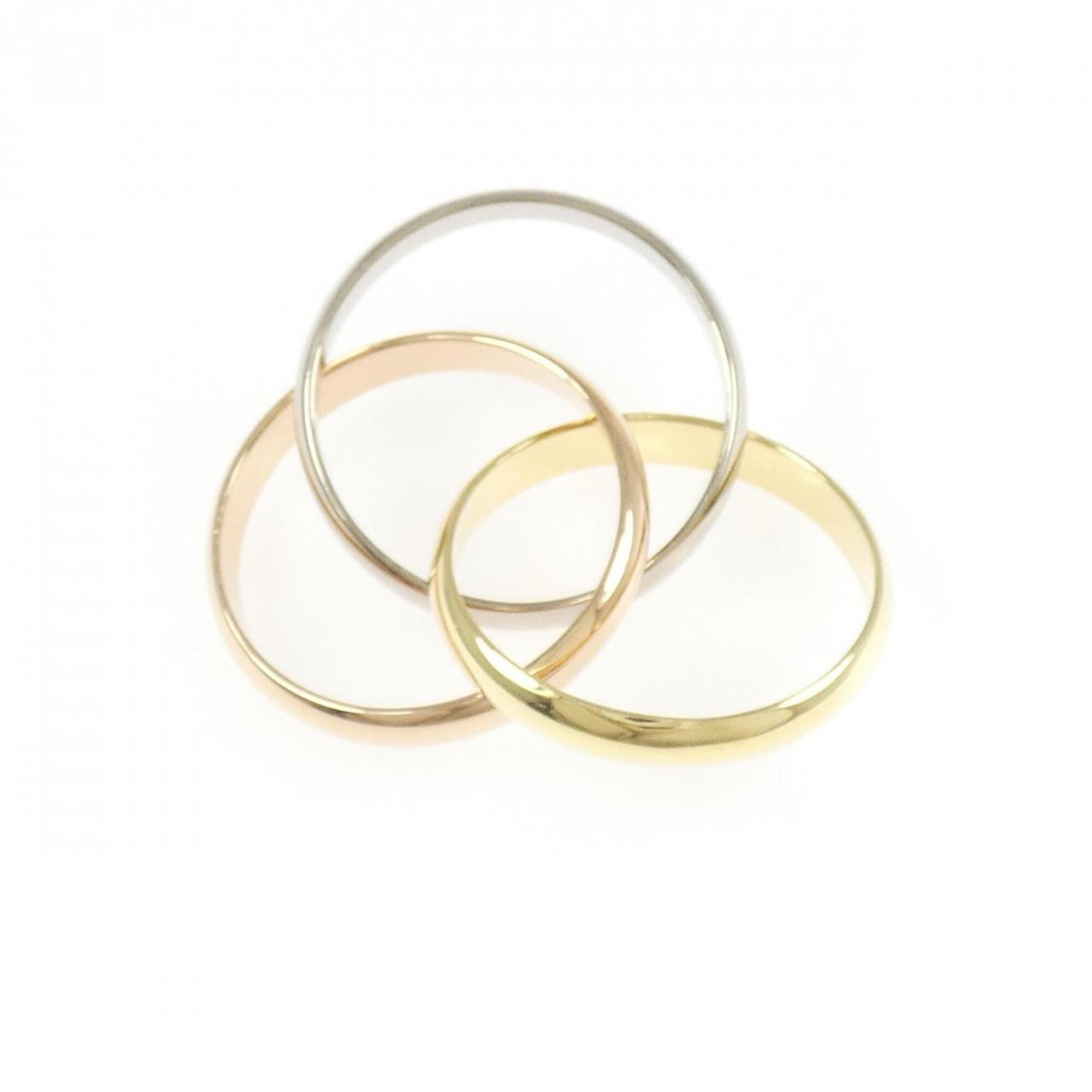 Cartier Yellow Gold (18K) Pink Gold (18K) White Gold (18K) Band Ring (Pre-Owned)