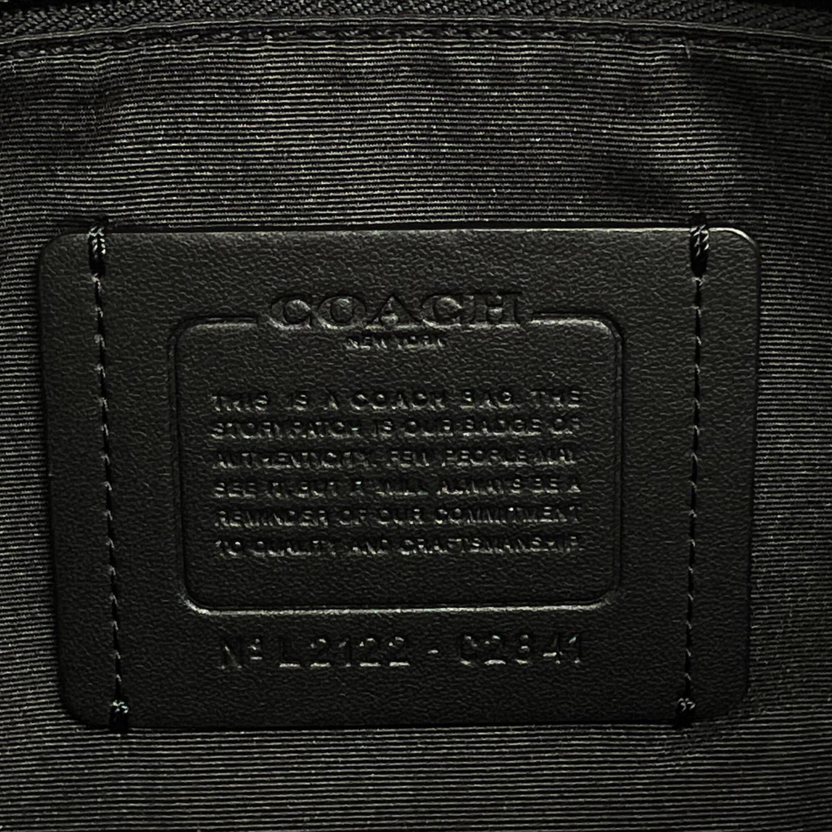 Coach Green Leather Tote Bag (Pre-Owned)