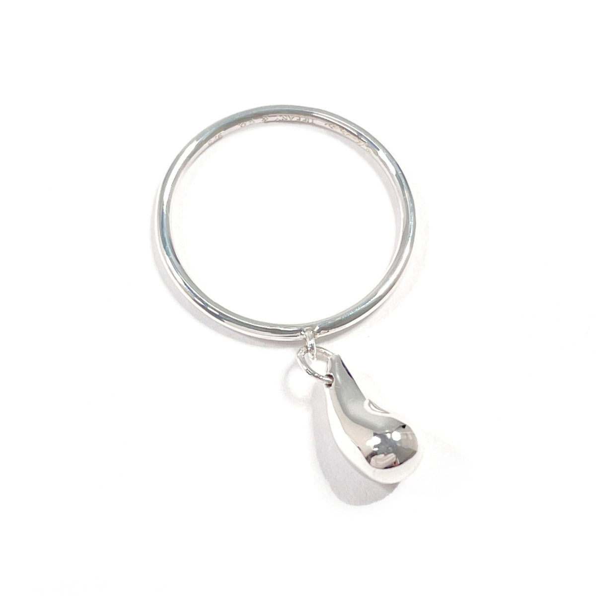 Tiffany Silver Silver 925 Band Ring (Pre-Owned)