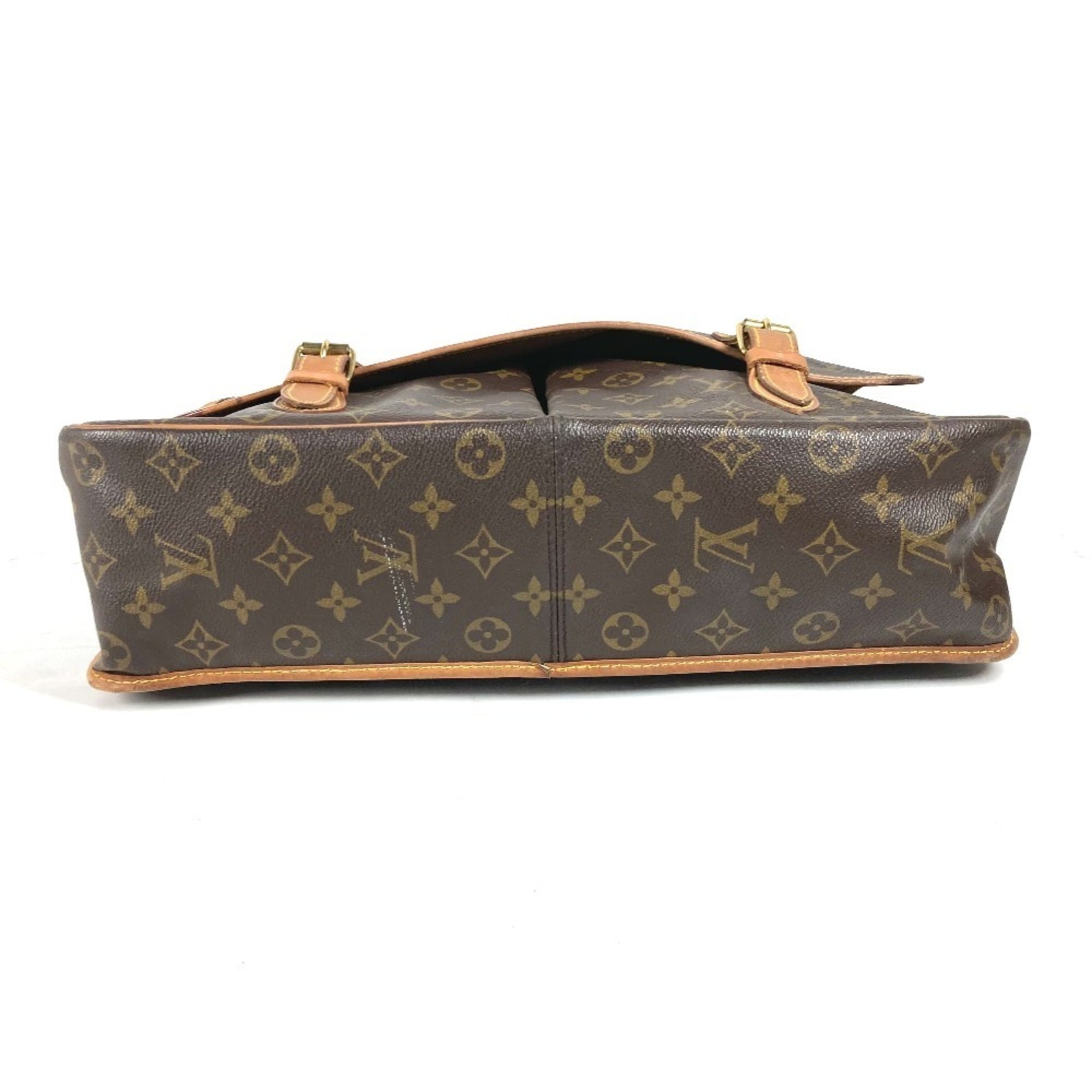 Louis Vuitton Brown Monogram Messenger Bag Shoulder Bag (Pre-Owned)