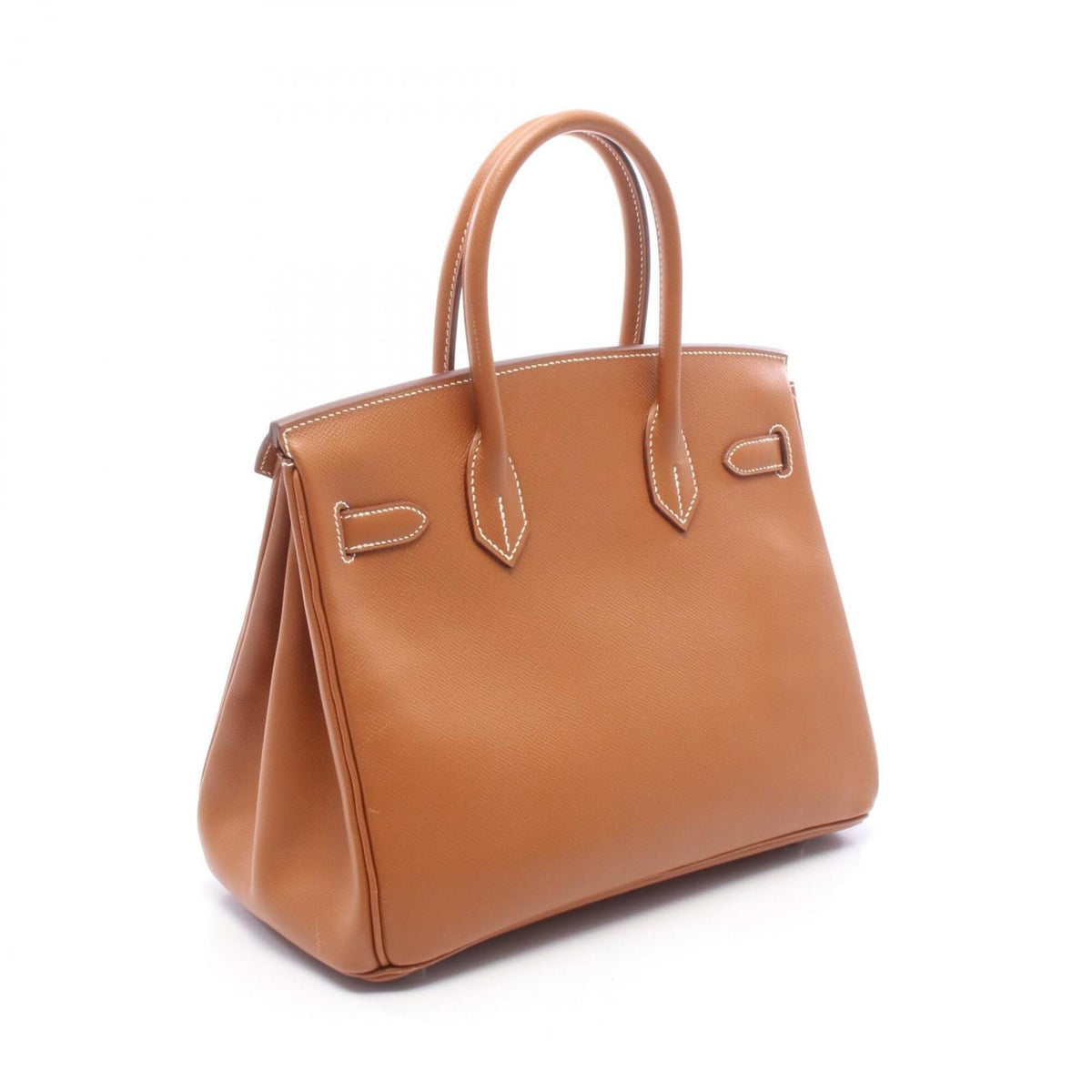 Hermes Brown Epsom Leather Handbag (Pre-Owned)