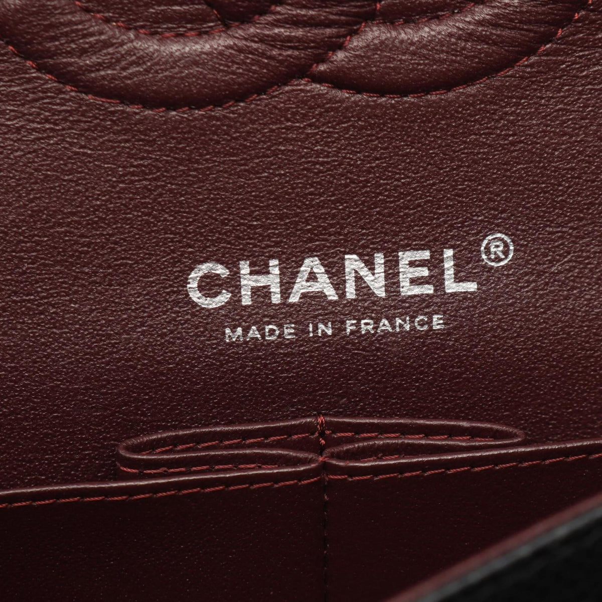 Chanel Black Grained Calfskin Handbag Shoulder Bag (Pre-Owned)