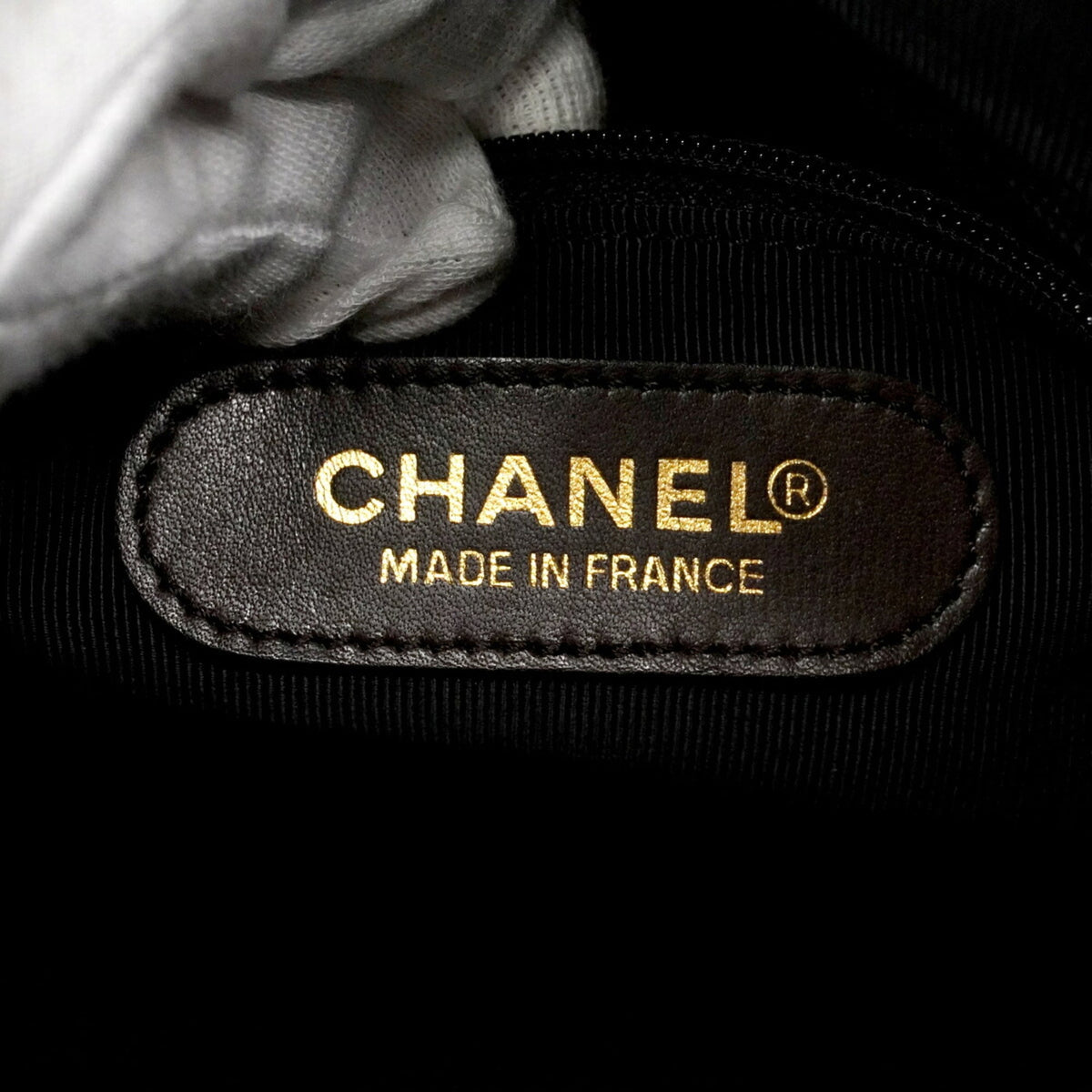 Chanel Brown Grained Calfskin Boston Bag (Pre-Owned)