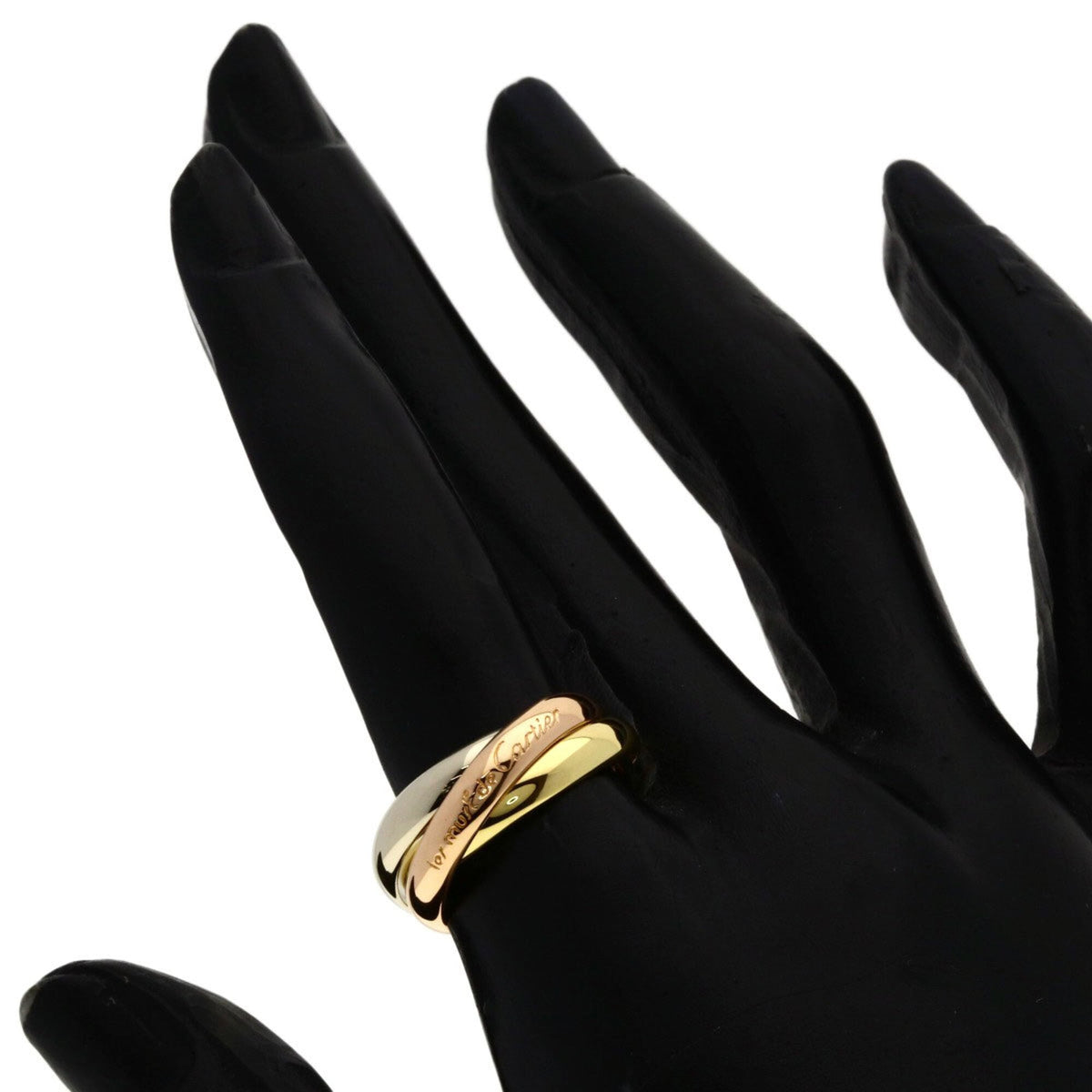Cartier Yellow Gold (18K) Pink Gold (18K) White Gold (18K) Band Ring (Pre-Owned)