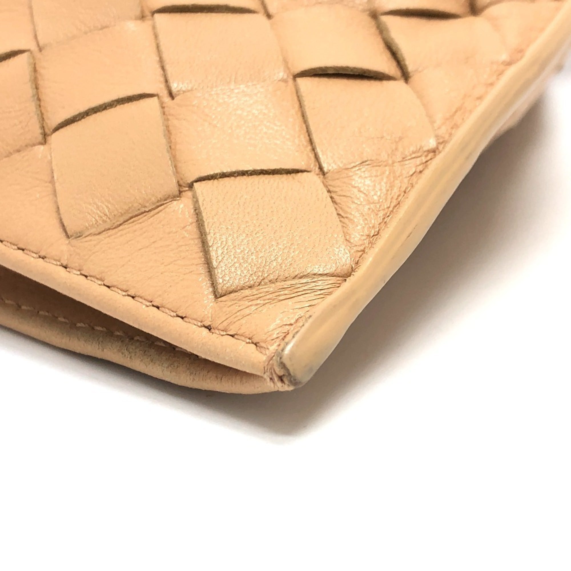 Bottega Veneta Beige Leather Handbag (Pre-Owned)