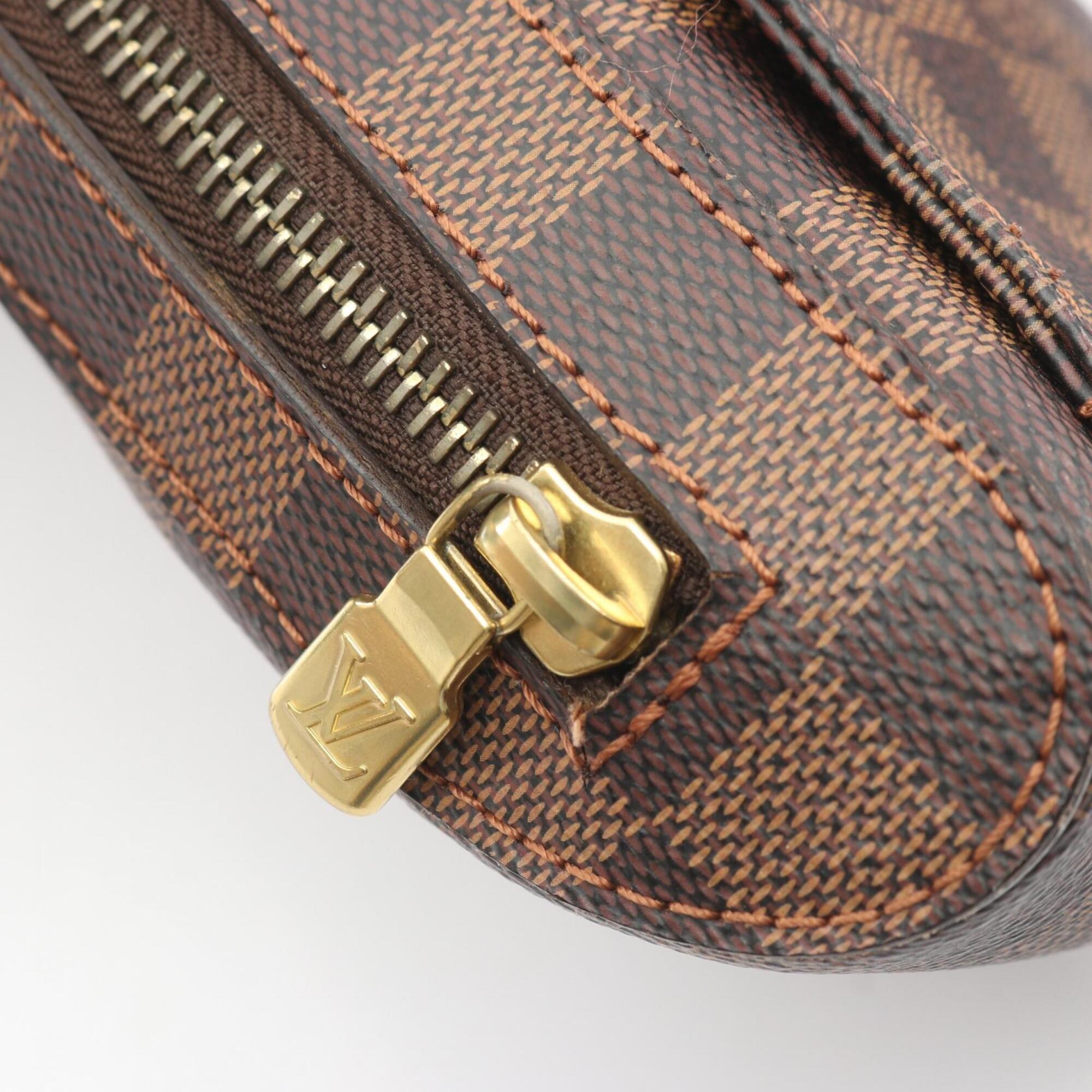 Louis Vuitton Brown Damier Canvas Coated Canvas Fanny Pack Sling Bag (Pre-Owned)