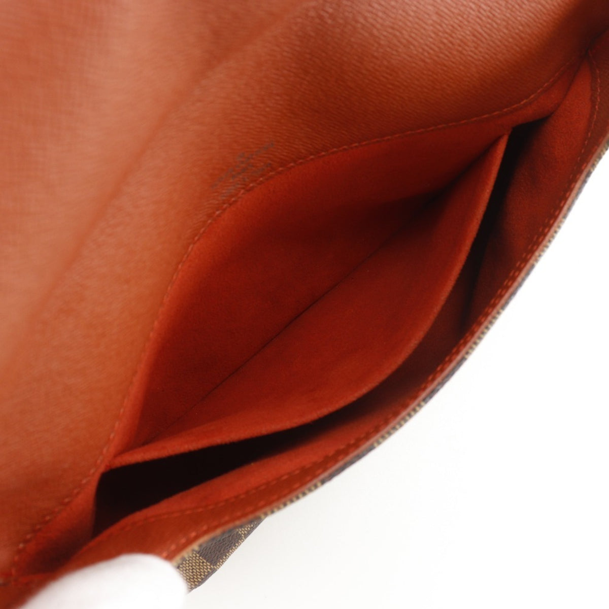 Louis Vuitton Brown Damier Canvas Shoulder Bag (Pre-Owned)