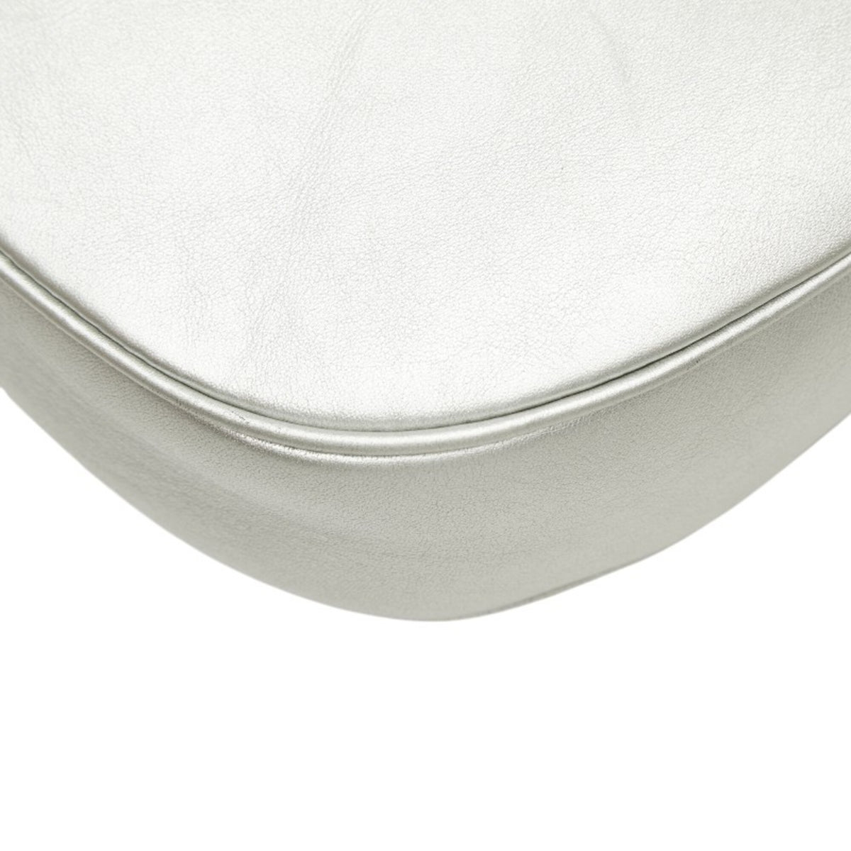 Celine Silver Leather Shoulder Bag (Pre-Owned)
