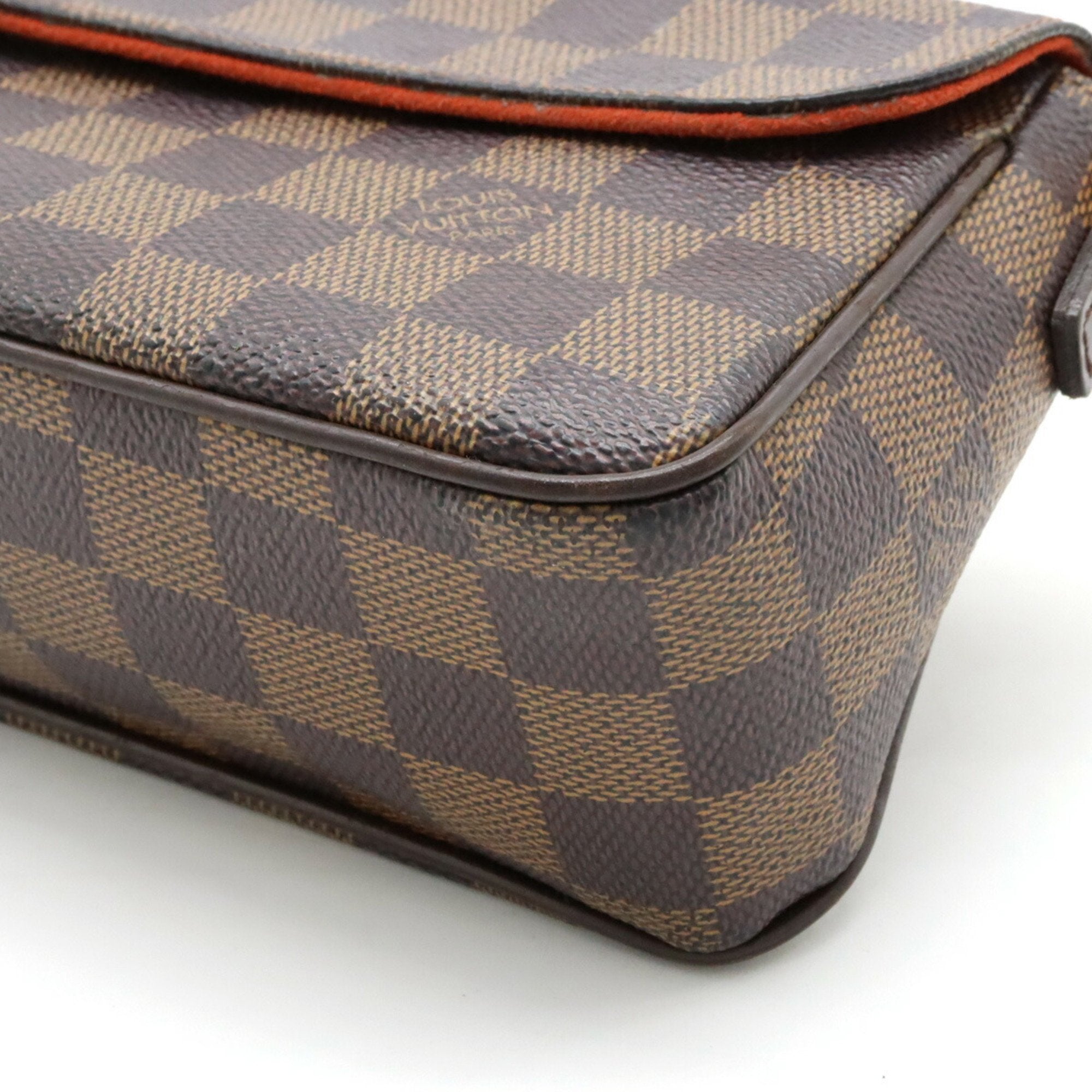 Louis Vuitton Damier Canvas Pvc Shoulder Bag (Pre-Owned)