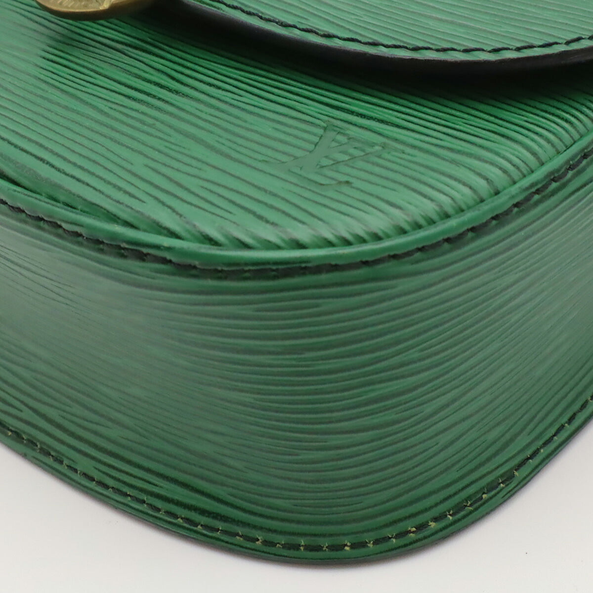 Louis Vuitton Borneo Green Green Epi Leather Pochette Shoulder Bag (Pre-Owned)