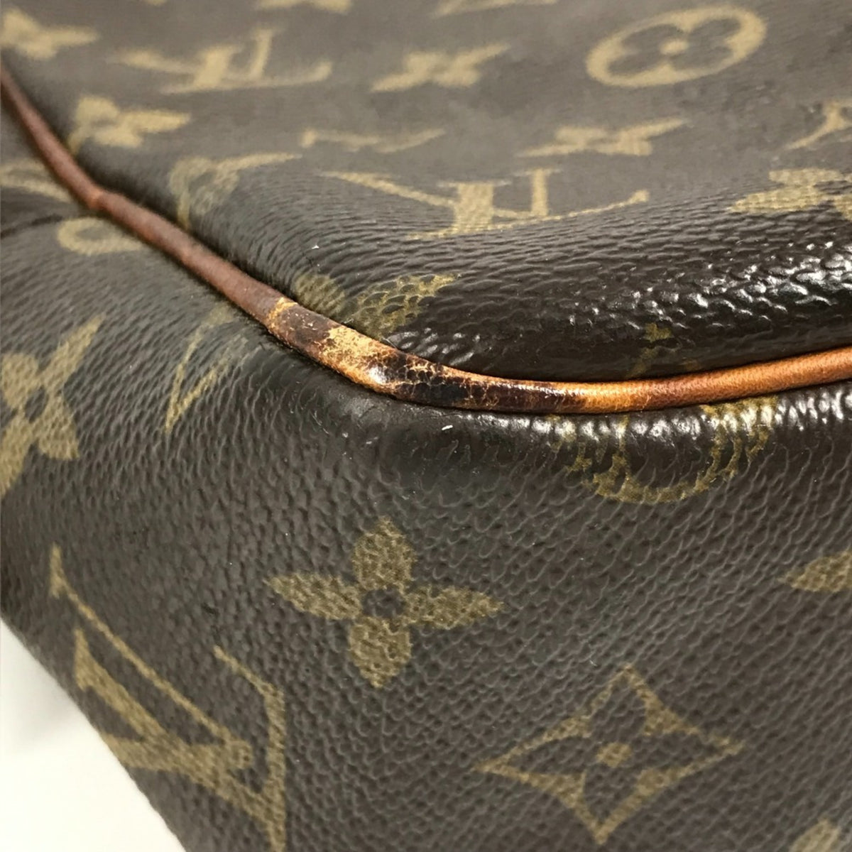 Louis Vuitton Brown Monogram Handbag Tote Bag (Pre-Owned)