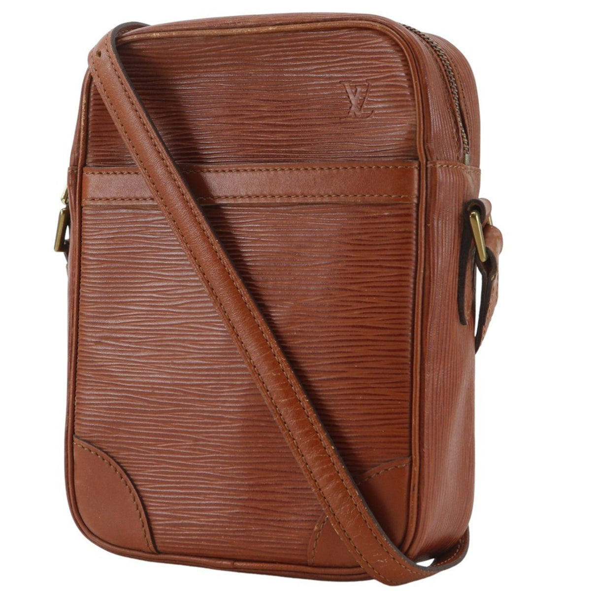Louis Vuitton Brown Epi Leather Shoulder Bag (Pre-Owned)