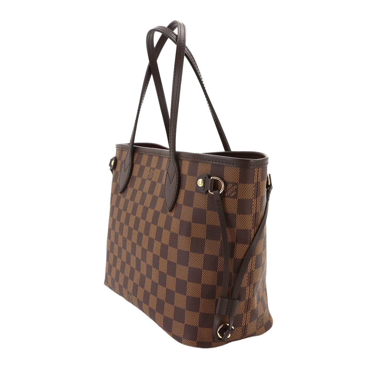 Louis Vuitton Brown Damier Canvas Ebene Damier Canvas Handbag Tote Bag (Pre-Owned)