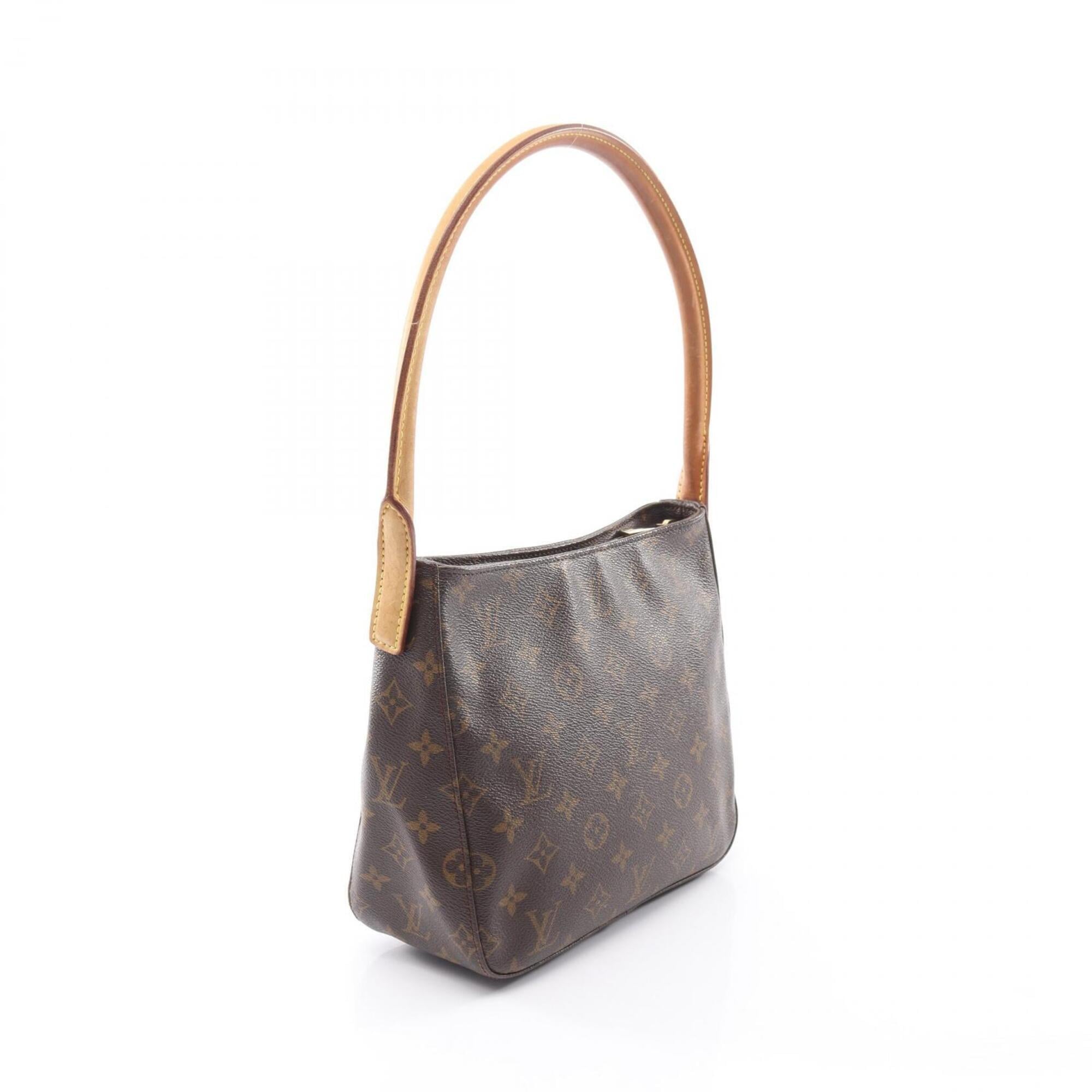 Louis Vuitton Brown Monogram Pvc Coated Canvas Leather Handbag Shoulder Bag (Pre-Owned)