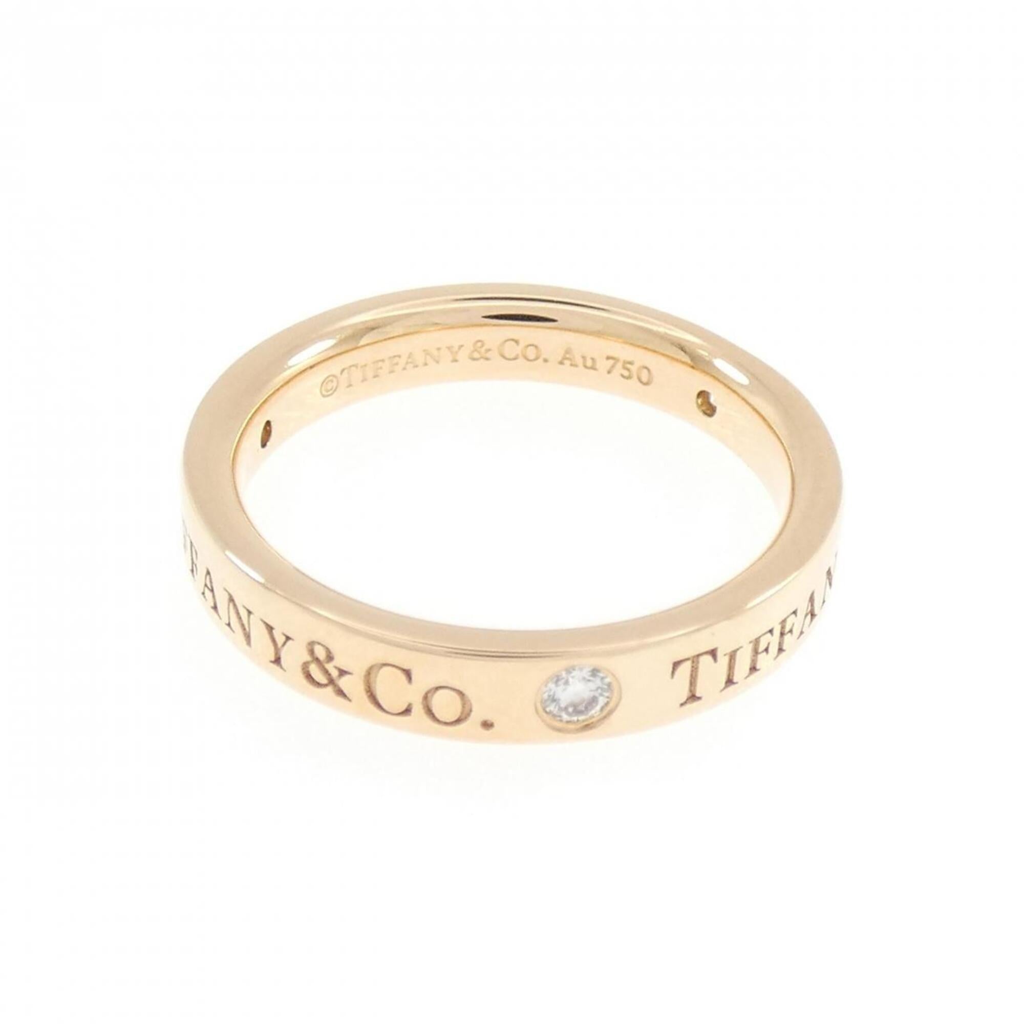 Tiffany Pink Gold (18K) Band Ring (Pre-Owned)