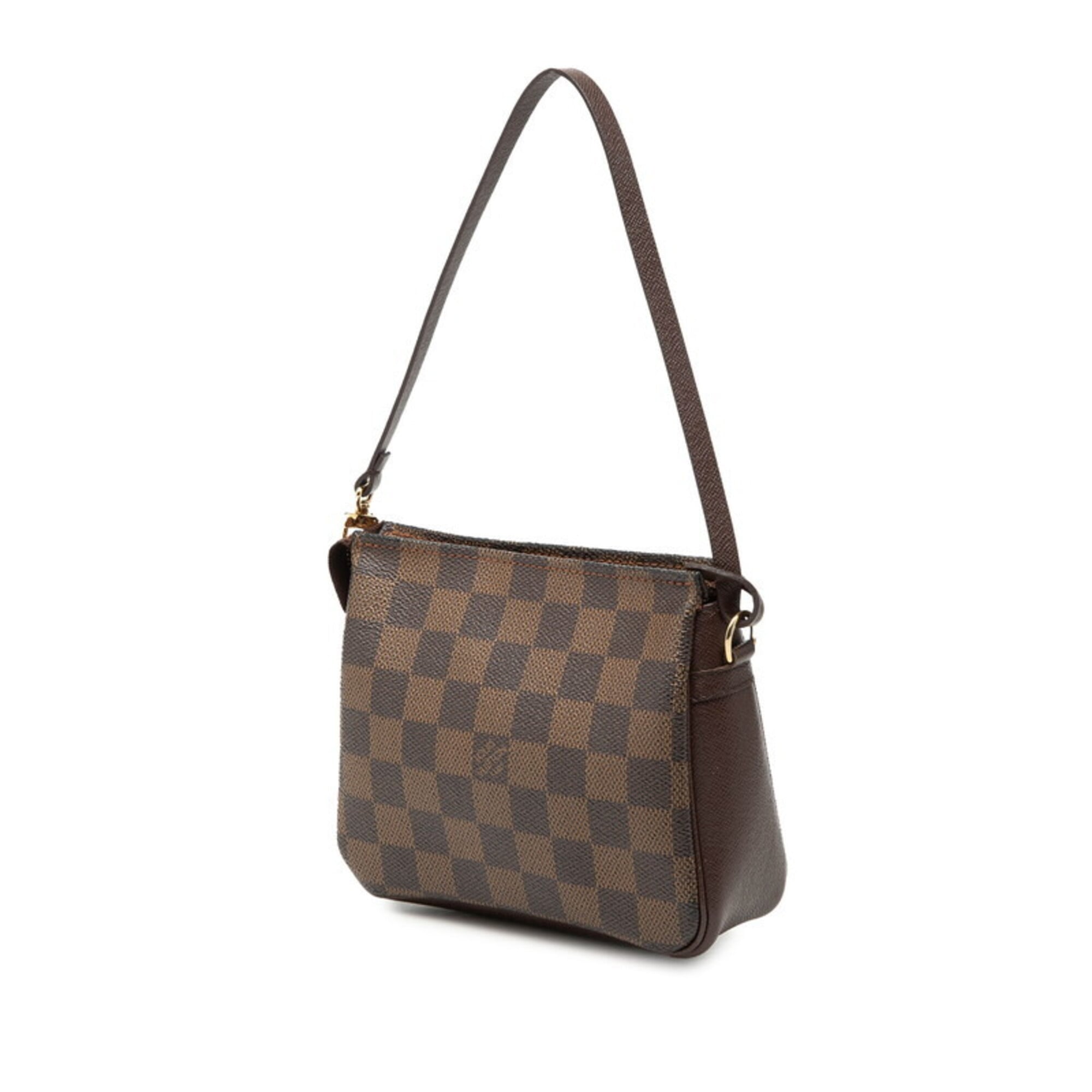 Louis Vuitton Brown Pvc Leather Handbag (Pre-Owned)
