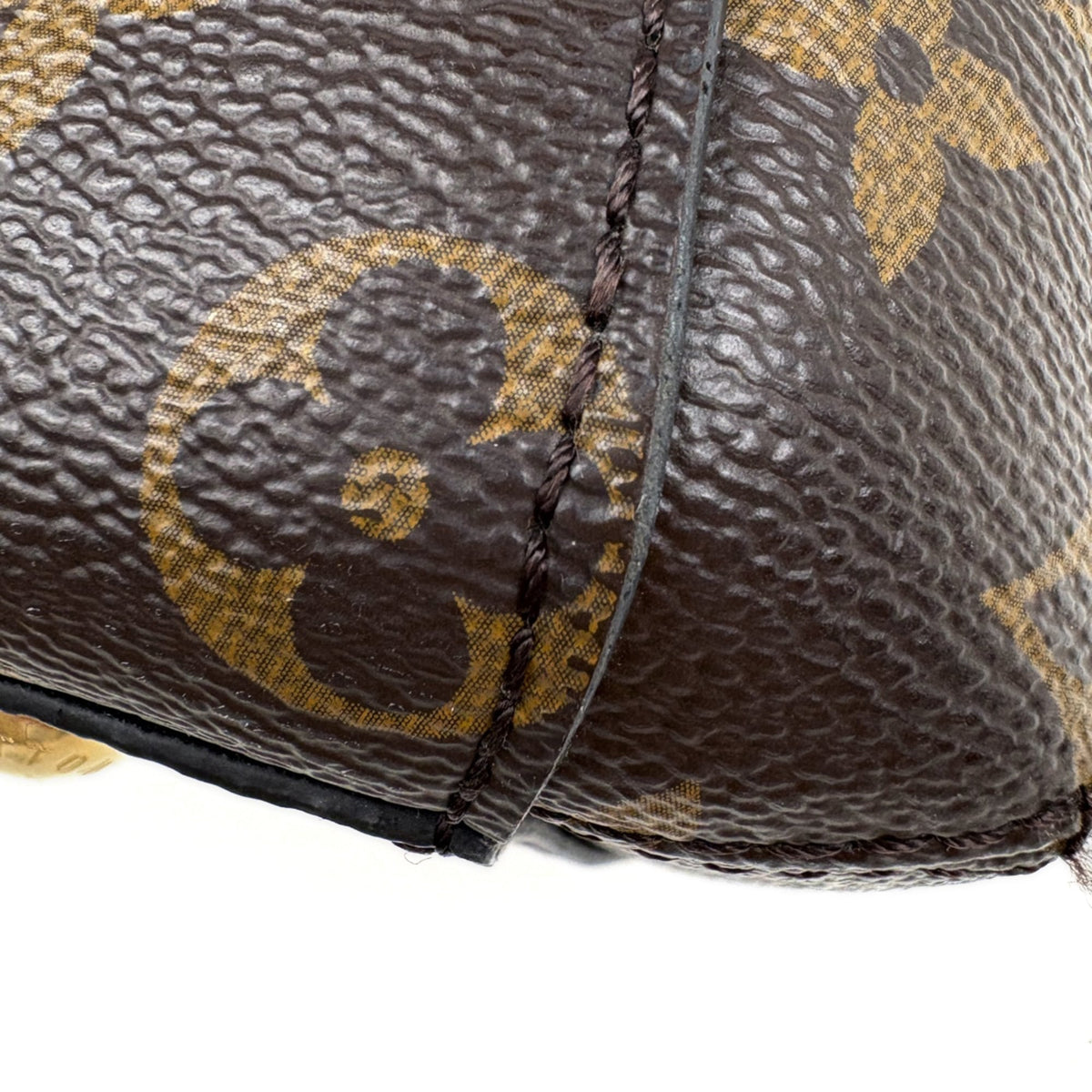 Louis Vuitton Brown Monogram Handbag Shoulder Bag (Pre-Owned)